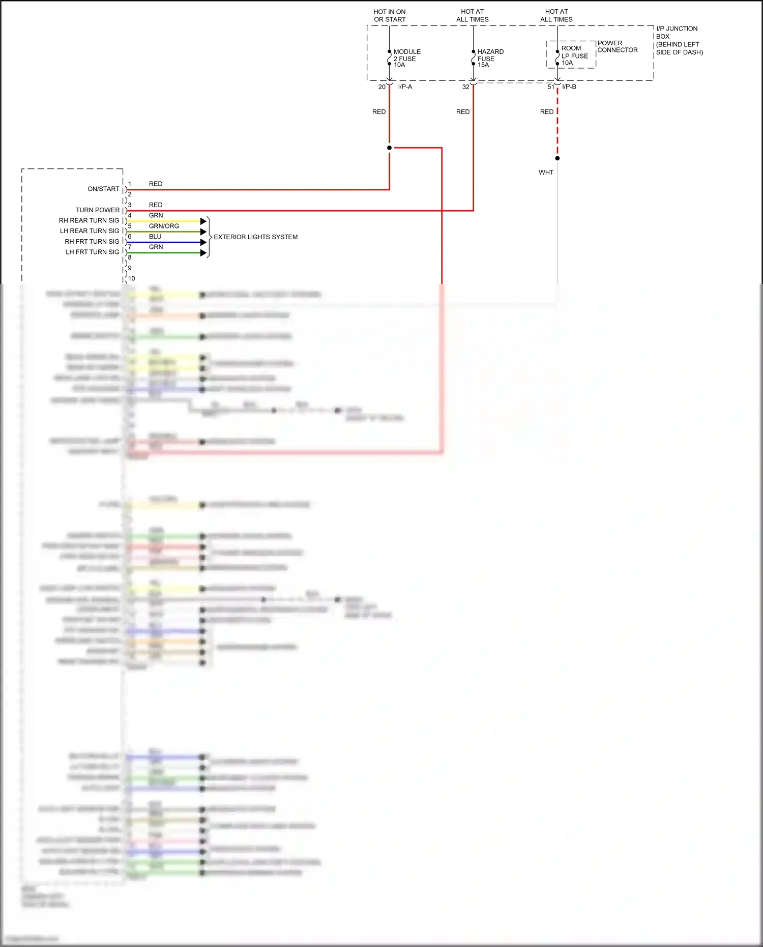 Kia Rio III (2011-2015) red wiring diagram  (12 of 112)