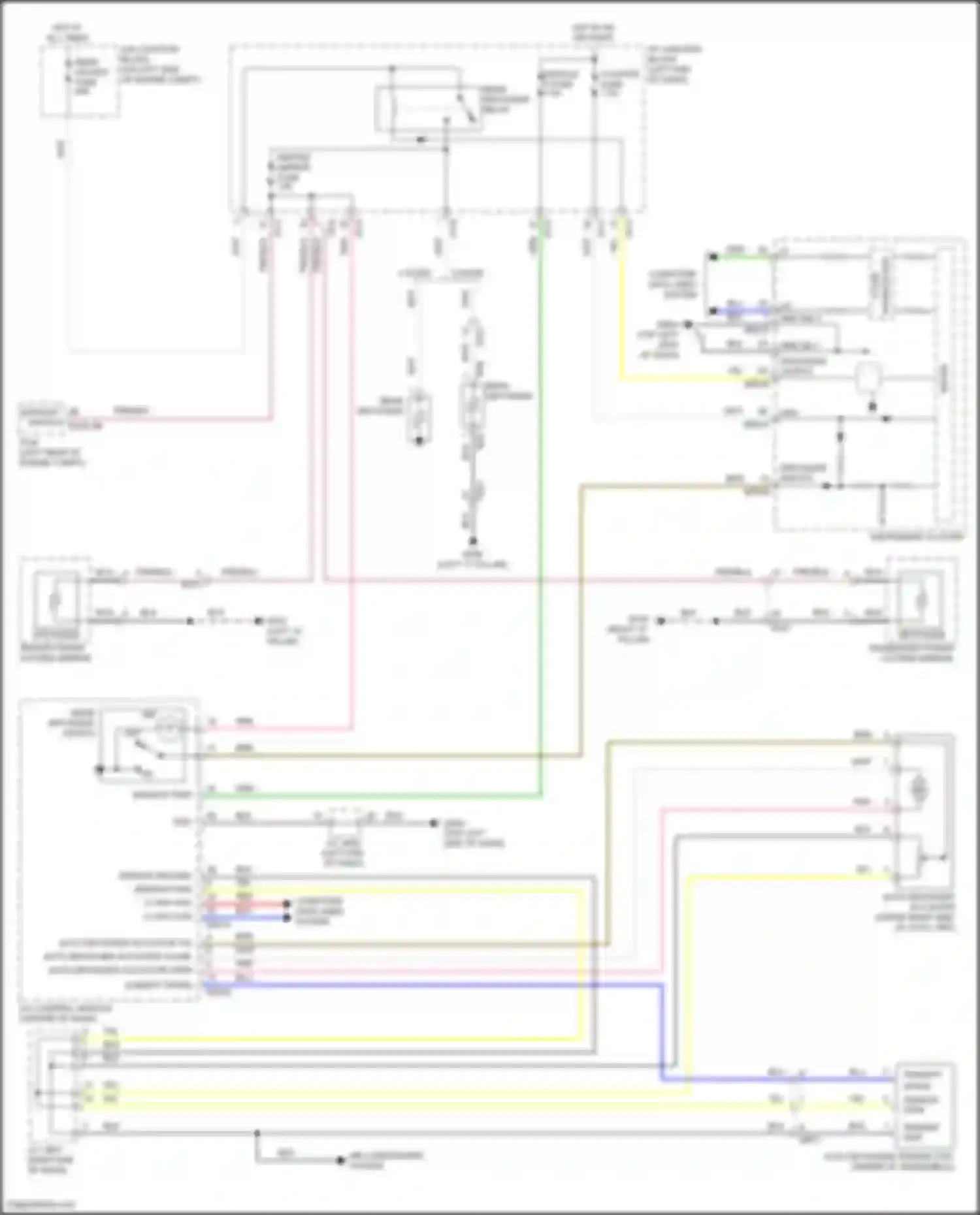 Rio Kia IV facelift (2020-2024): Defoggers circuit, w/ auto defogger