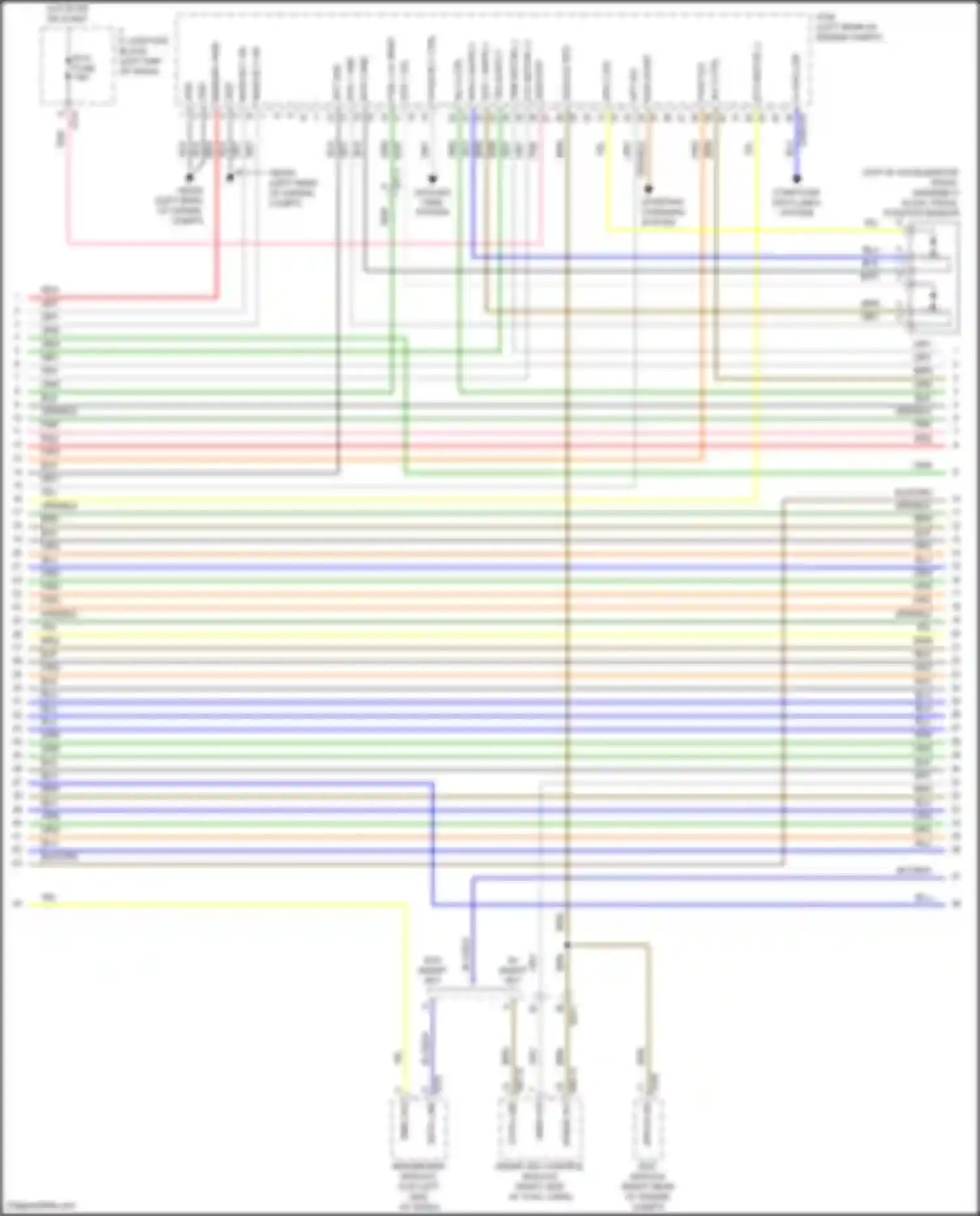 Rio Kia IV facelift (2020-2024): Wiring diagram engine performance 1.6l (4 of 7)
