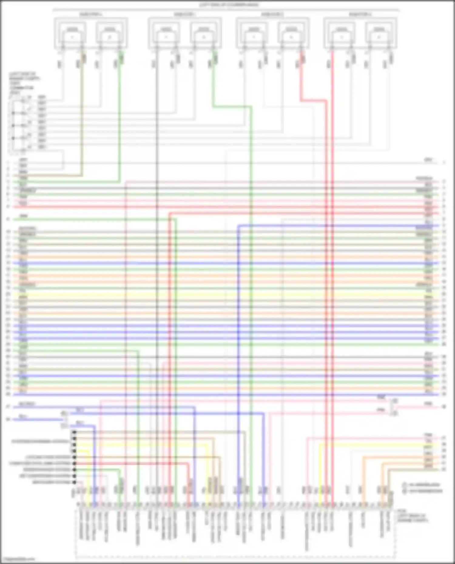 Rio Kia IV facelift (2020-2024): Wiring diagram engine performance 1.6l (5 of 7)