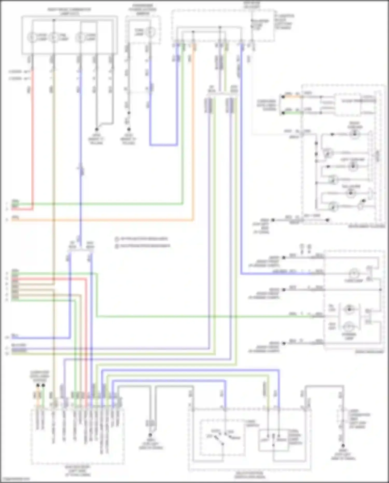 Rio Kia IV facelift (2020-2024): Exterior lamps circuit (3 of 3)