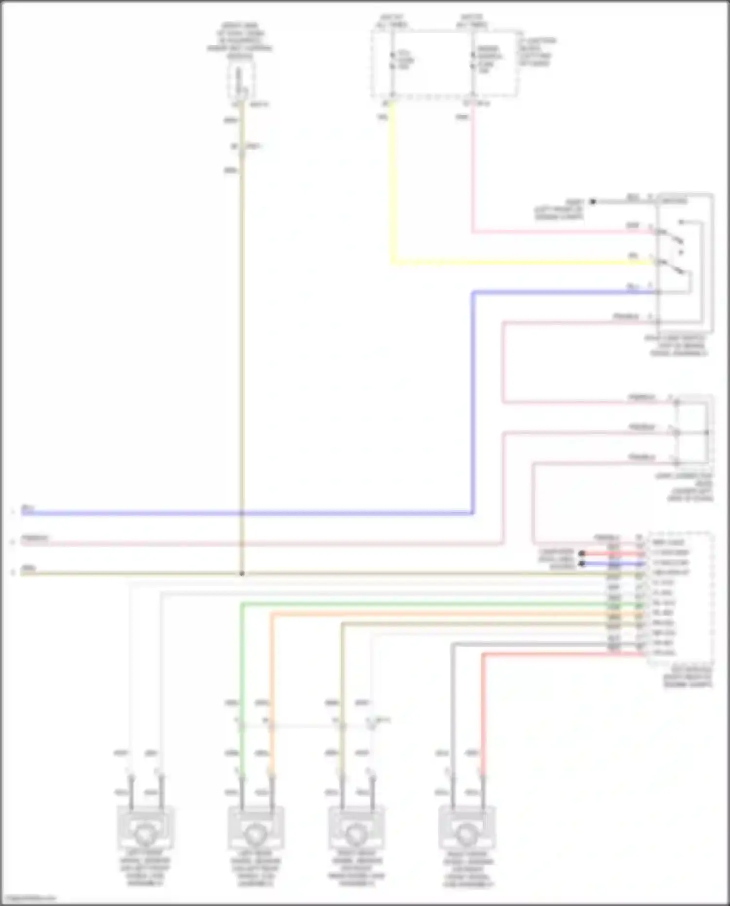Wiring diagram brk light sw for Kia Rio IV facelift (2020-2024) (1 of 1)