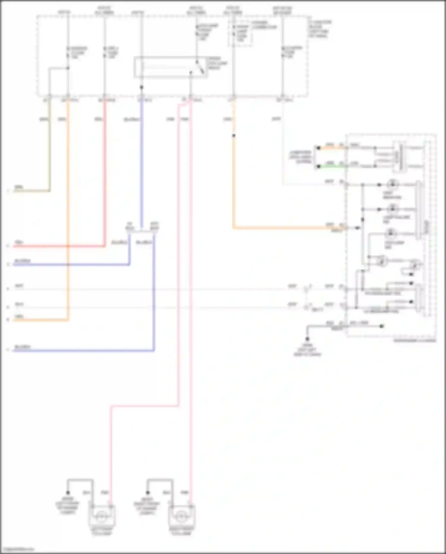 Wiring diagram grn for Kia Rio IV facelift (2020-2024) (46 of 84)