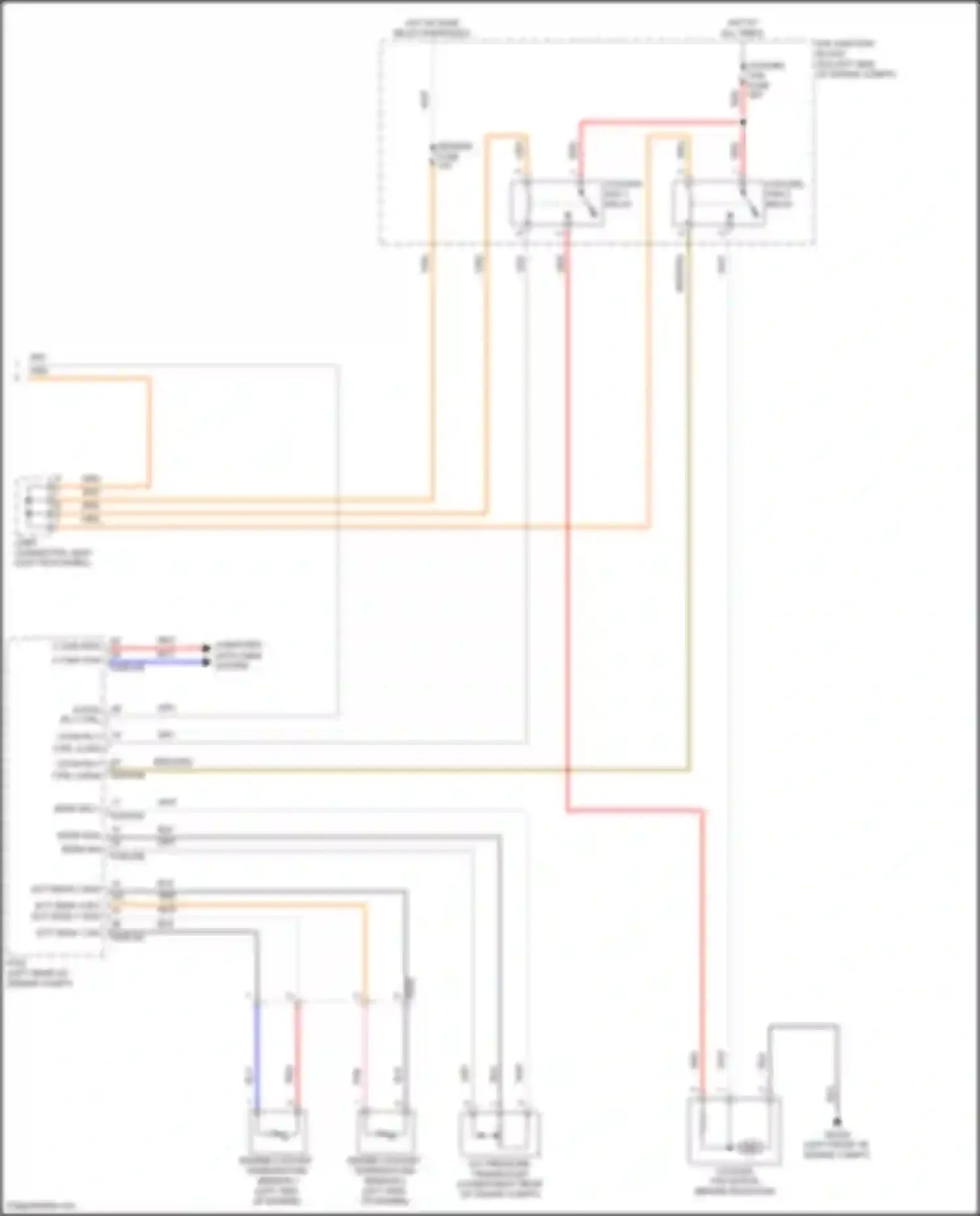 Wiring diagram sens sig for Kia Rio IV facelift (2020-2024) (1 of 2)