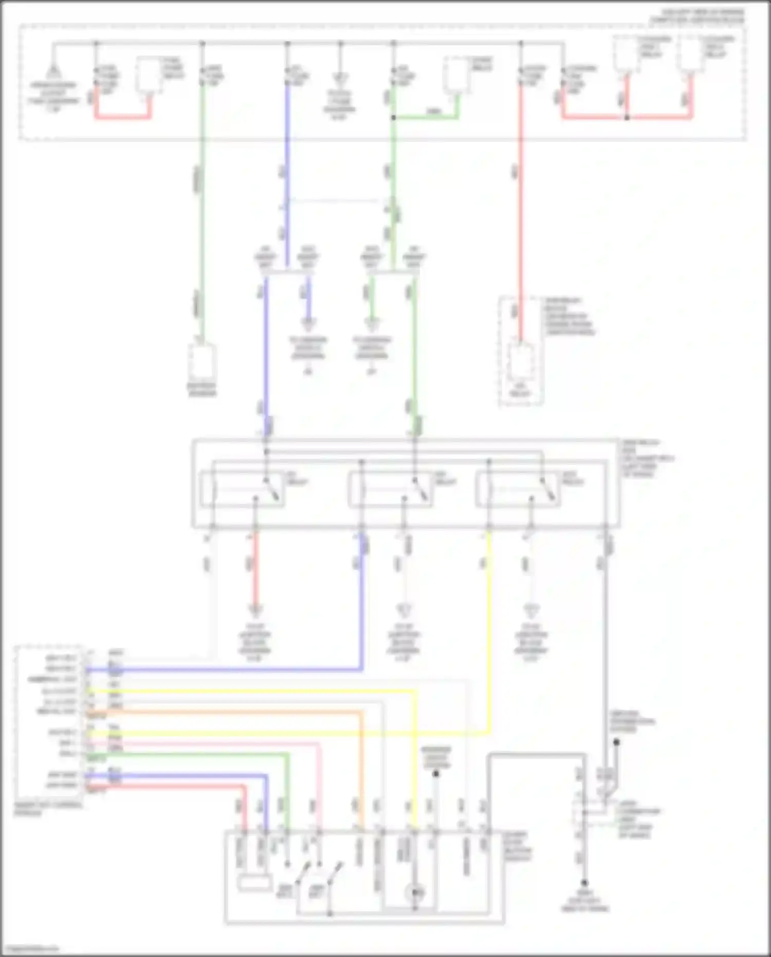 Wiring diagram ssb ill for Kia Rio IV facelift (2020-2024) (3 of 3)