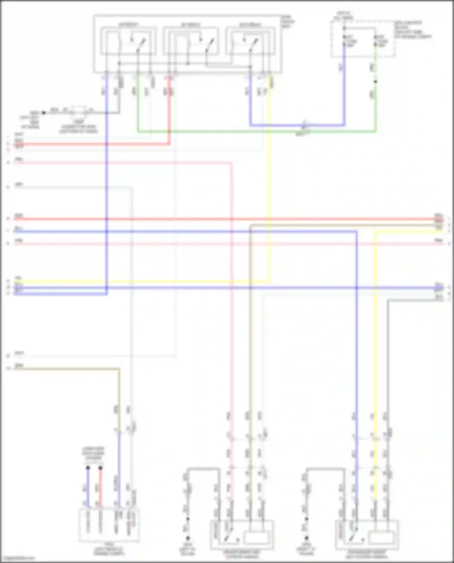 Wiring diagram yel for Kia Rio IV facelift (2020-2024) (27 of 67)