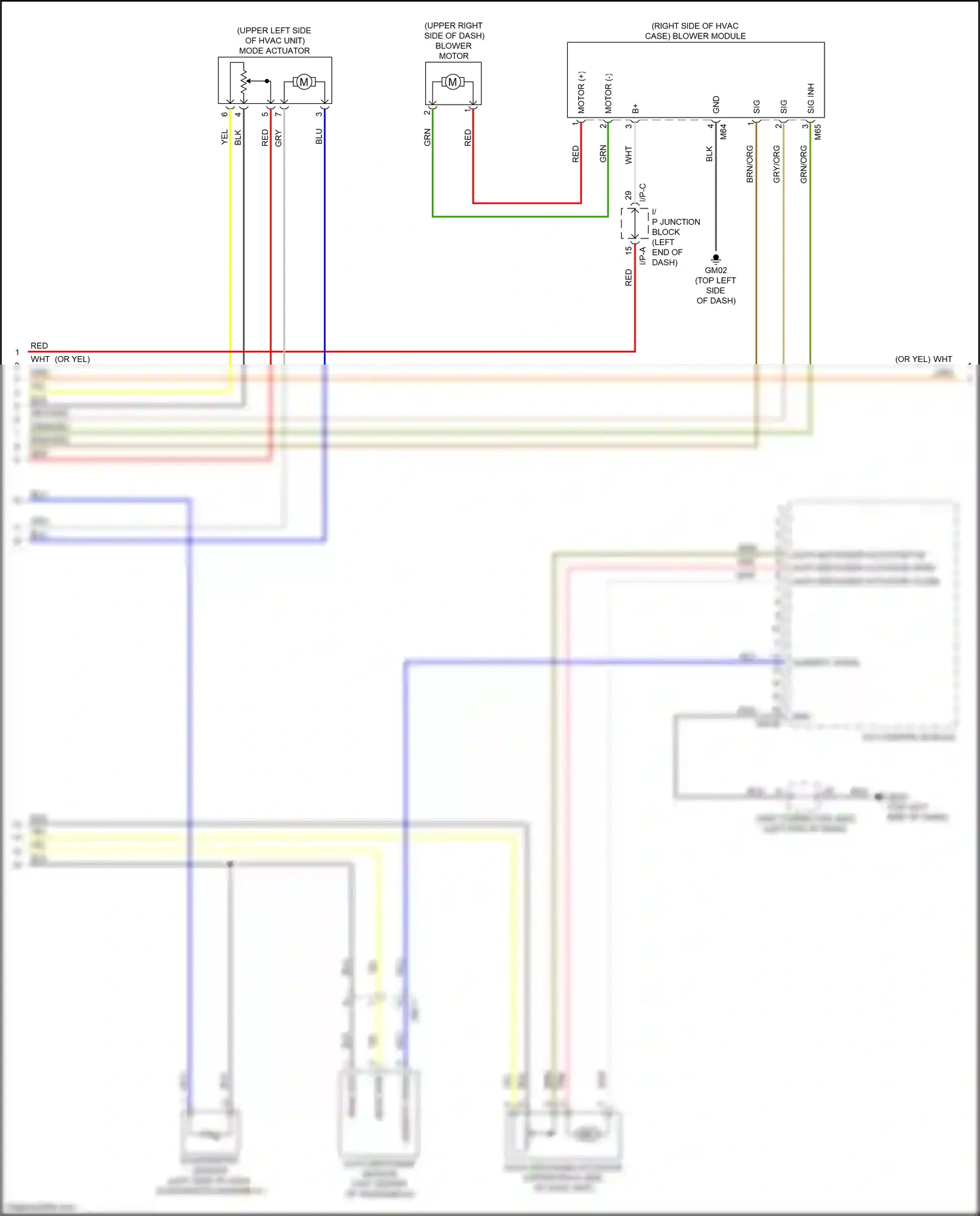 Kia Rio IV (2017-2020) auto defogger actuator open wiring diagram  (1 of 2)