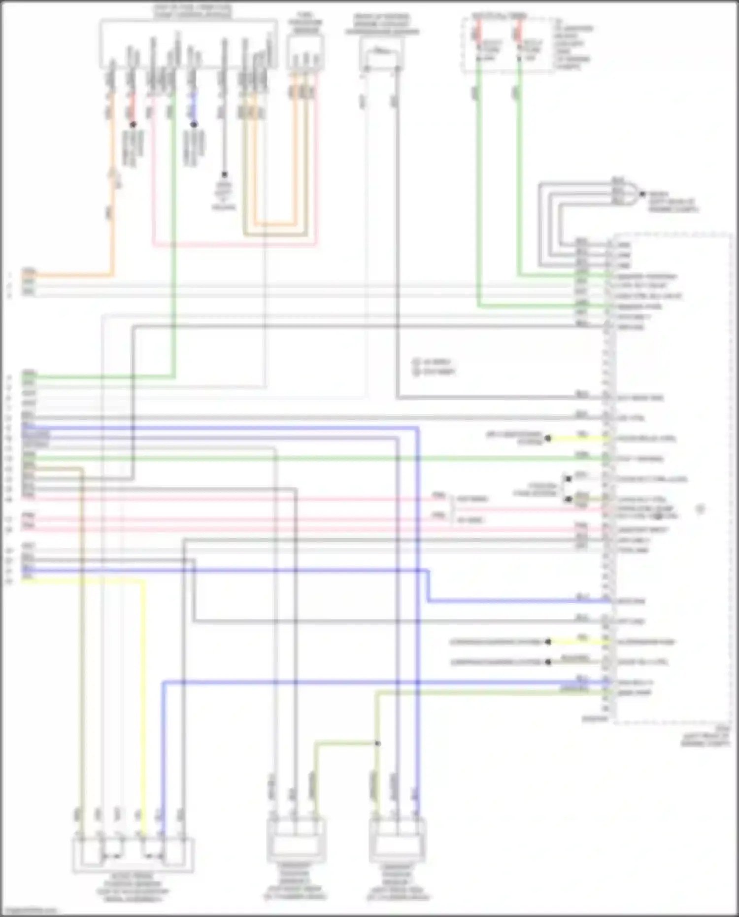 Wiring diagram blk for Kia Rio IV (2017-2020) (100 of 107)