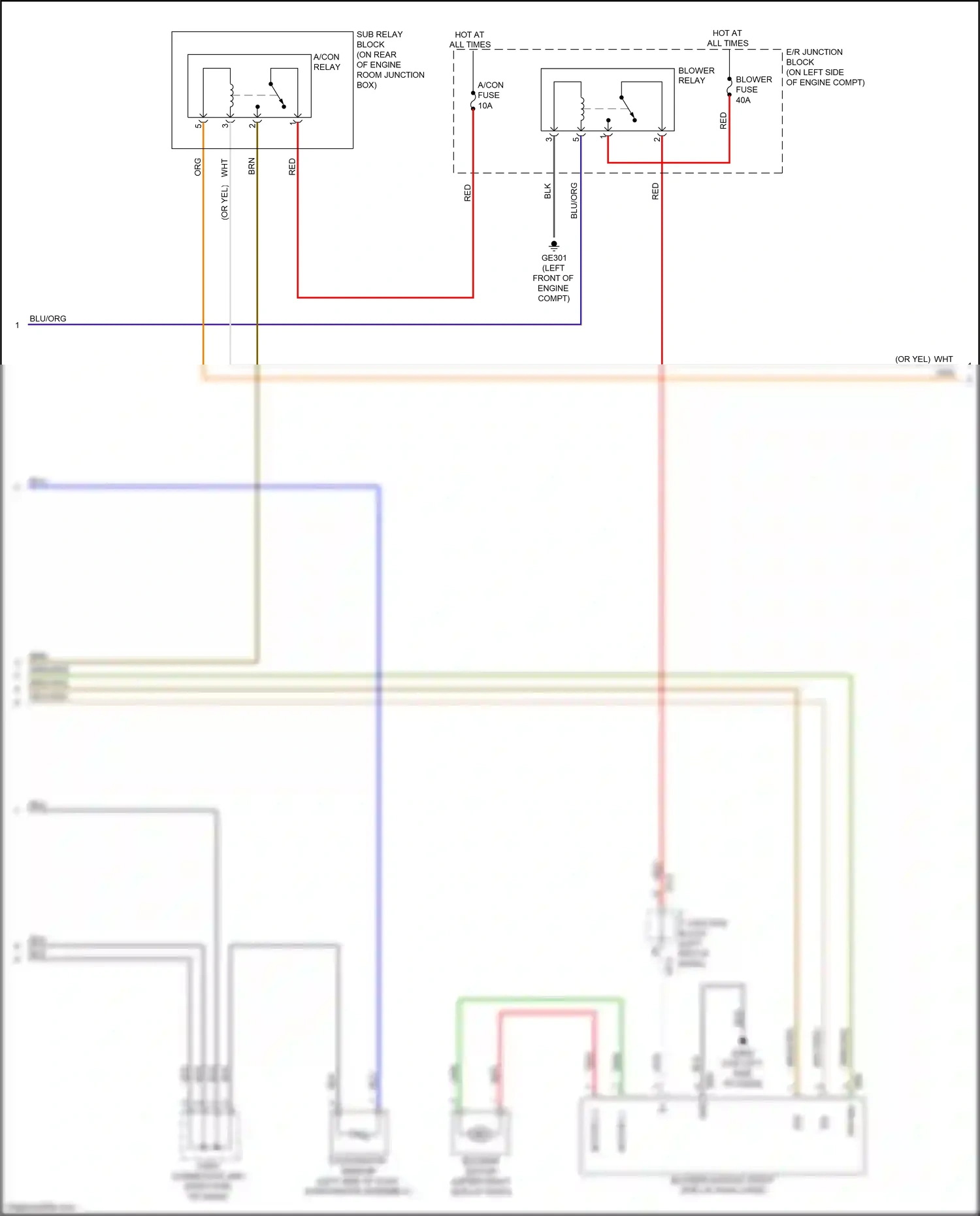 Kia Rio IV (2017-2020) blu wiring diagram  (67 of 92)
