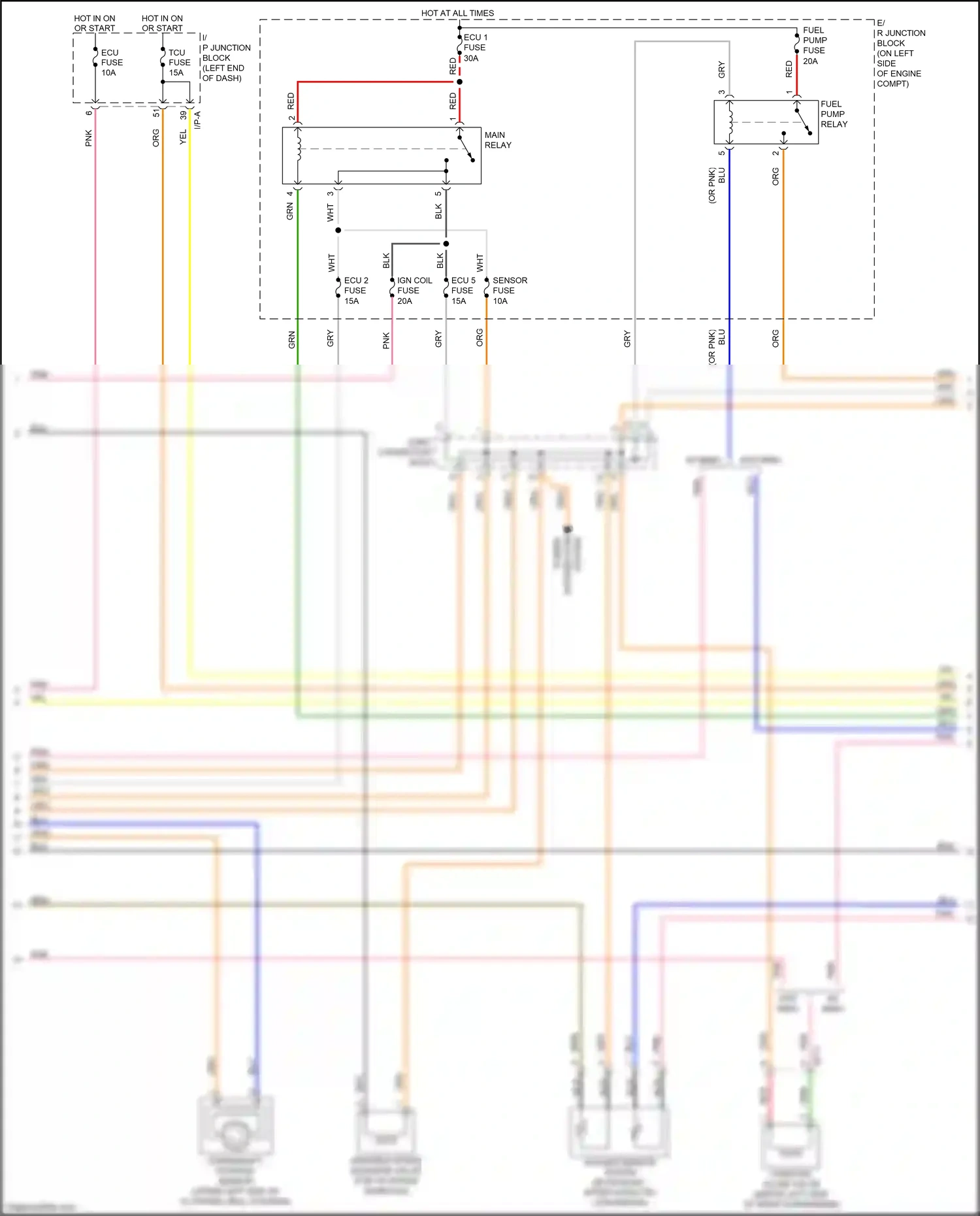 Kia Rio IV (2017-2020) blu wiring diagram  (81 of 92)