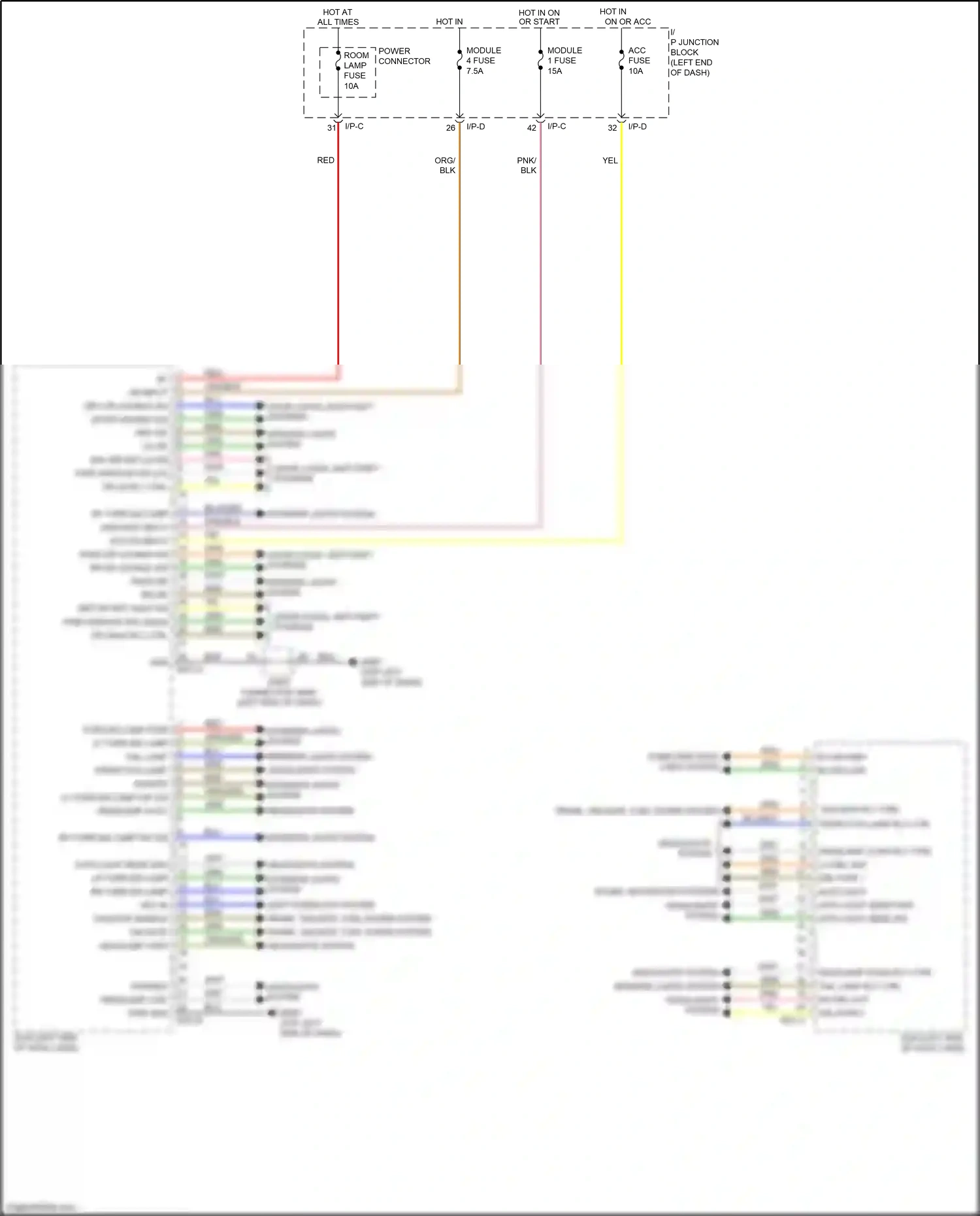 Kia Rio IV (2017-2020) computer data lines system wiring diagram  (50 of 59)