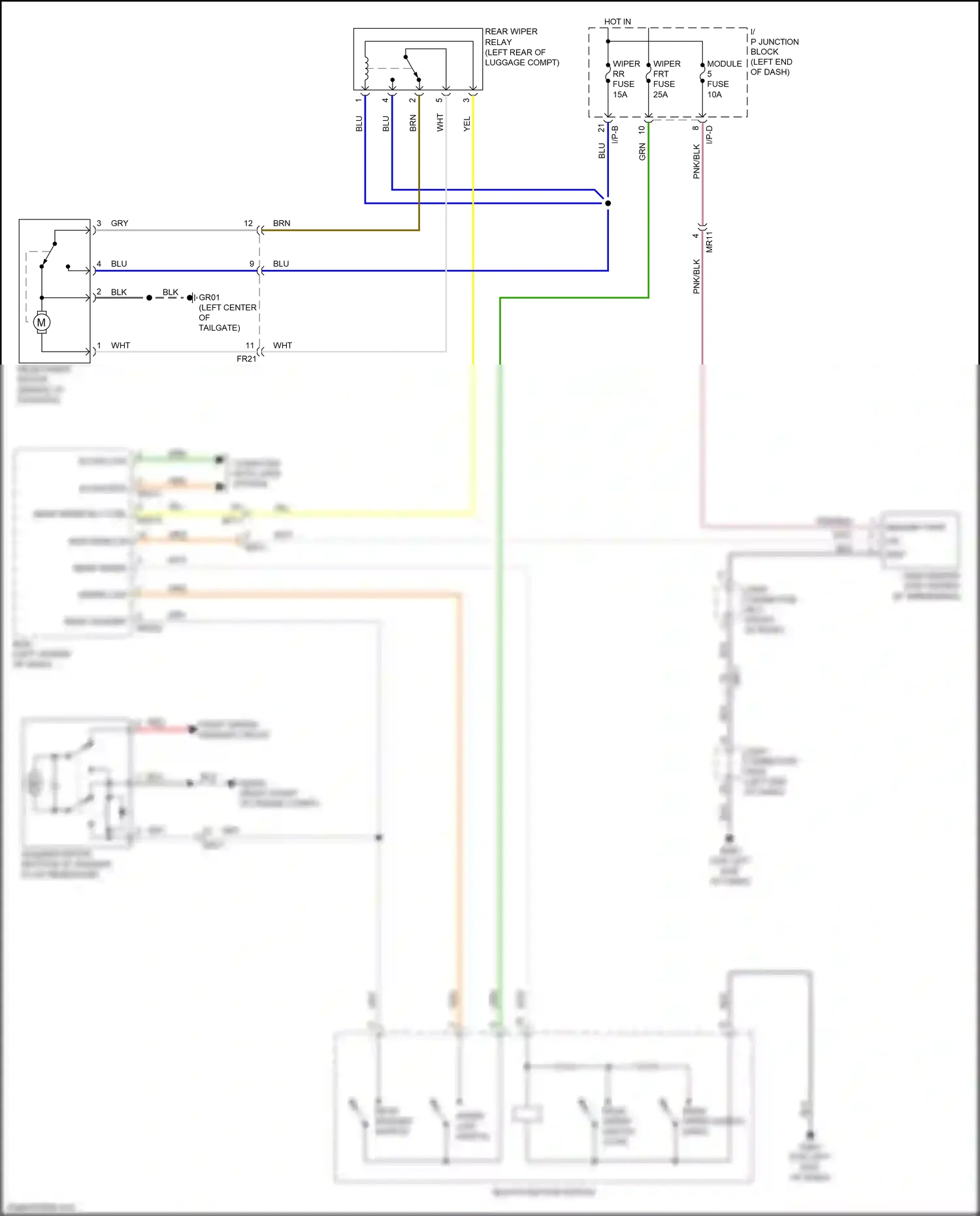 Kia Rio IV (2017-2020) gry wiring diagram  (37 of 80)