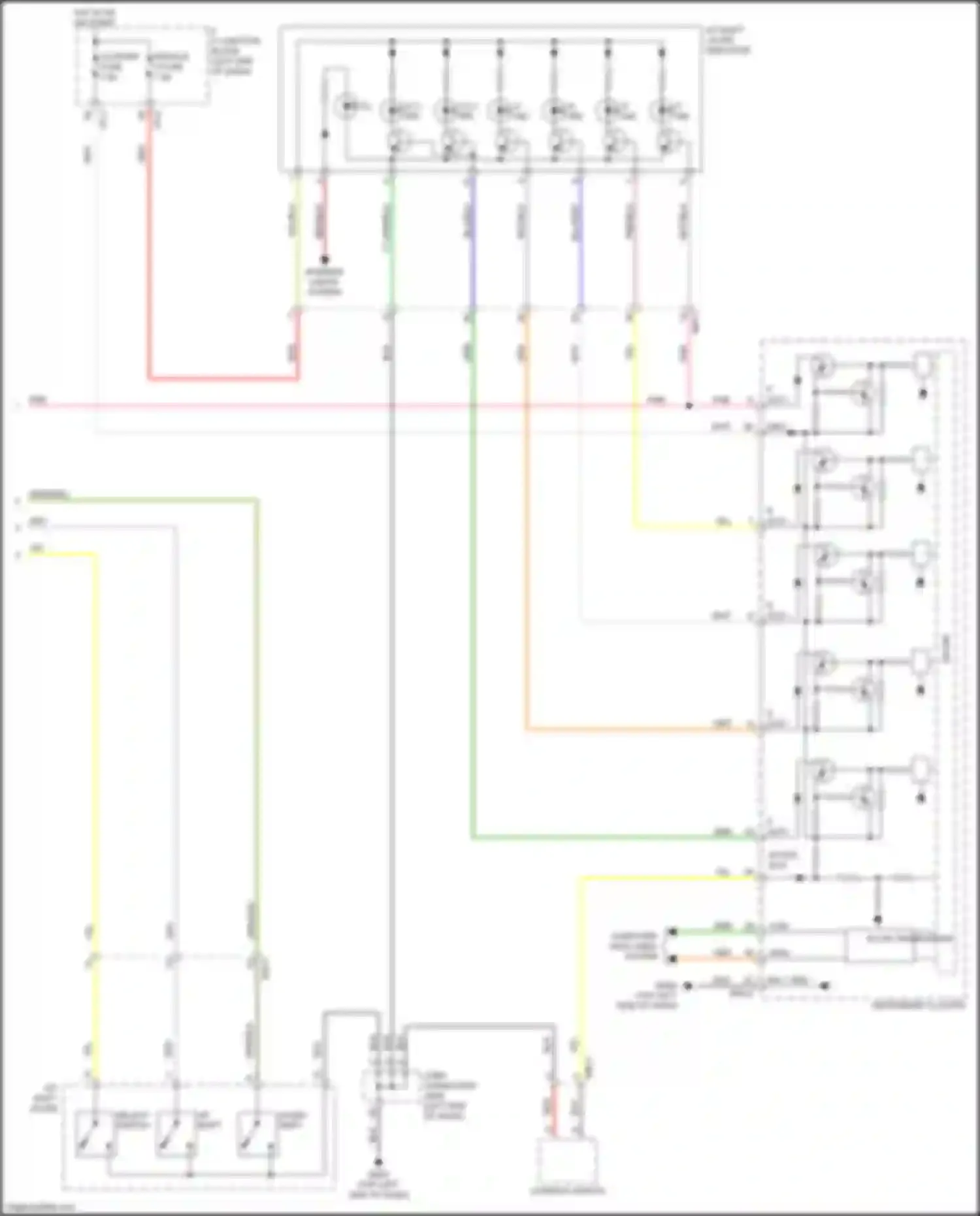 Wiring diagram gry/blk for Kia Rio IV (2017-2020) (1 of 7)