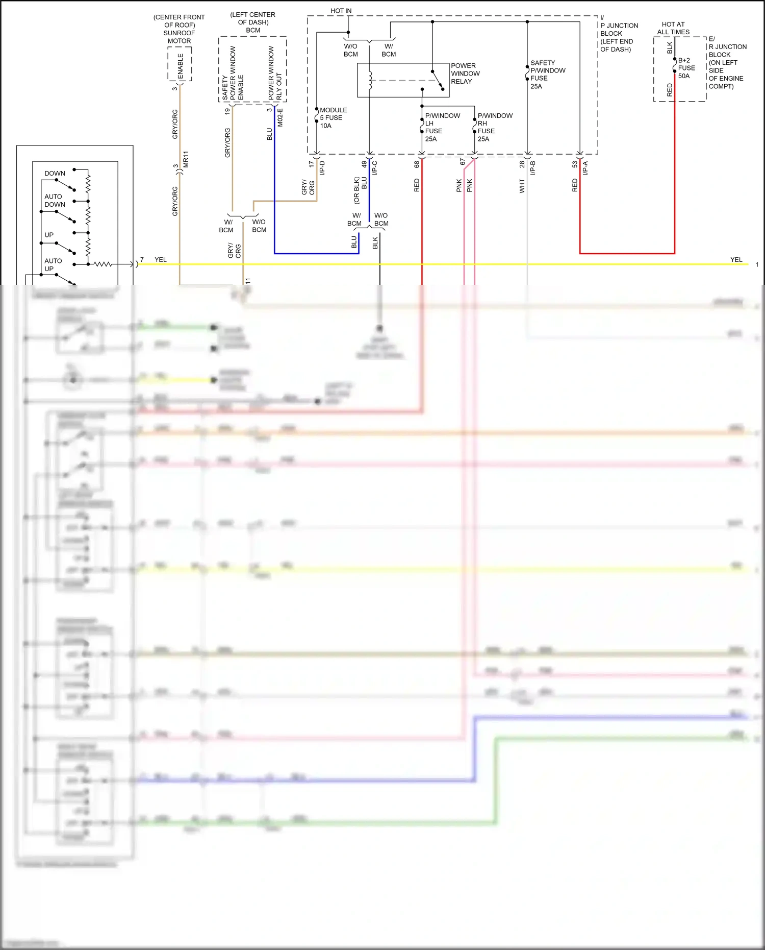 Kia Rio IV (2017-2020) i/p-b wiring diagram  (17 of 25)