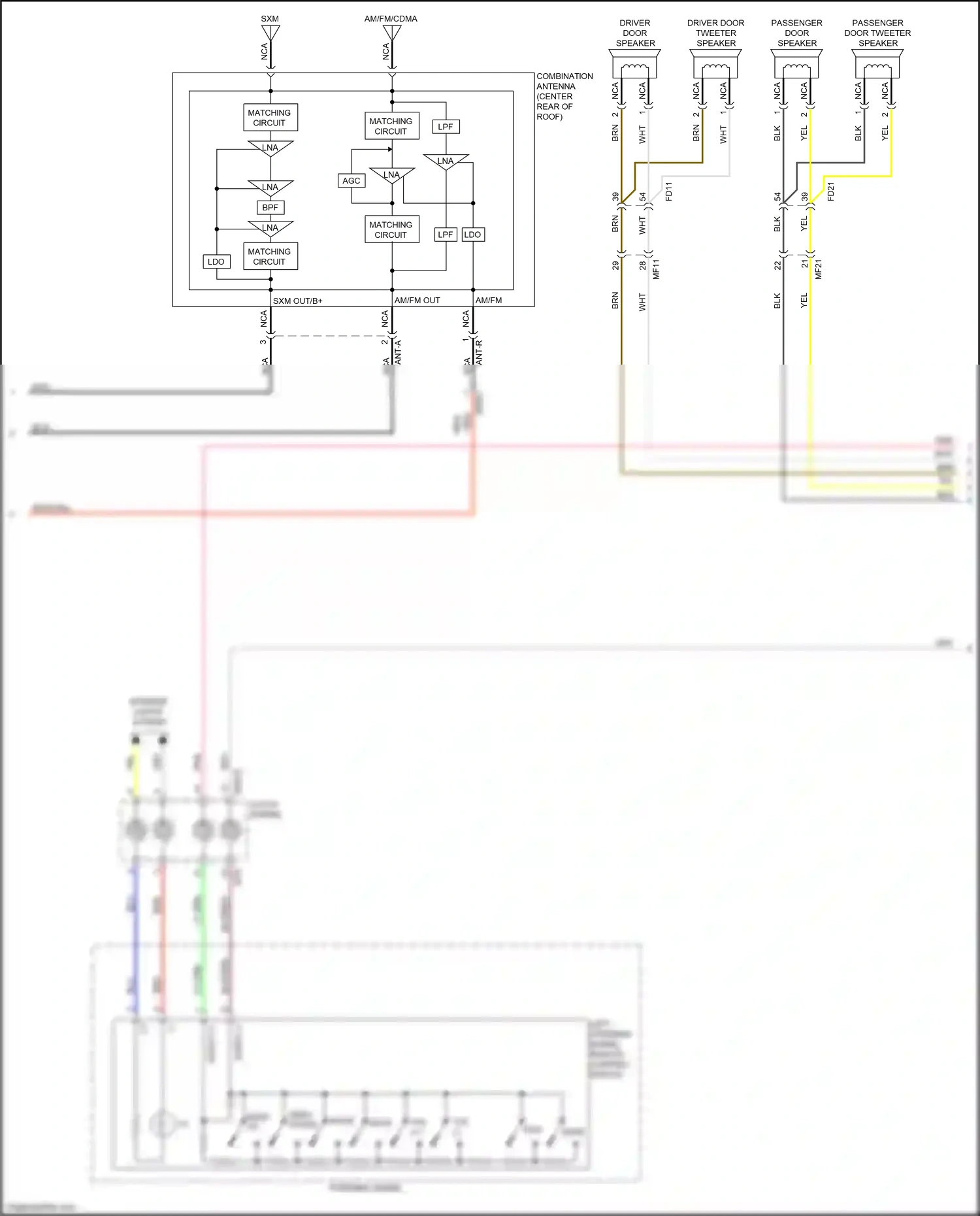 Kia Rio IV (2017-2020) nca wiring diagram  (39 of 49)