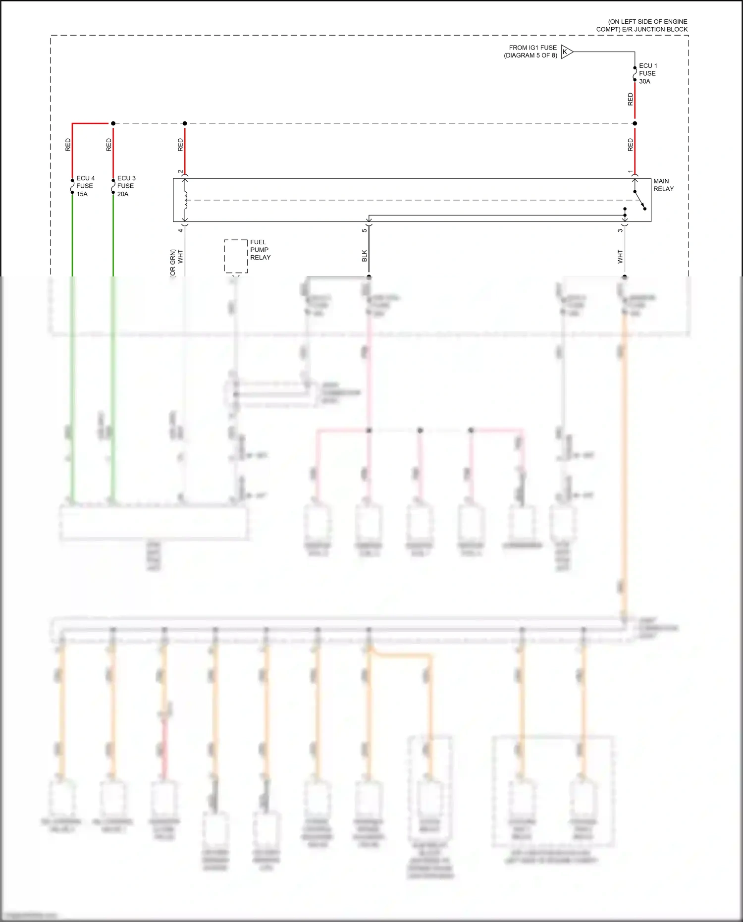 Kia Rio IV (2017-2020) nca wiring diagram  (8 of 49)