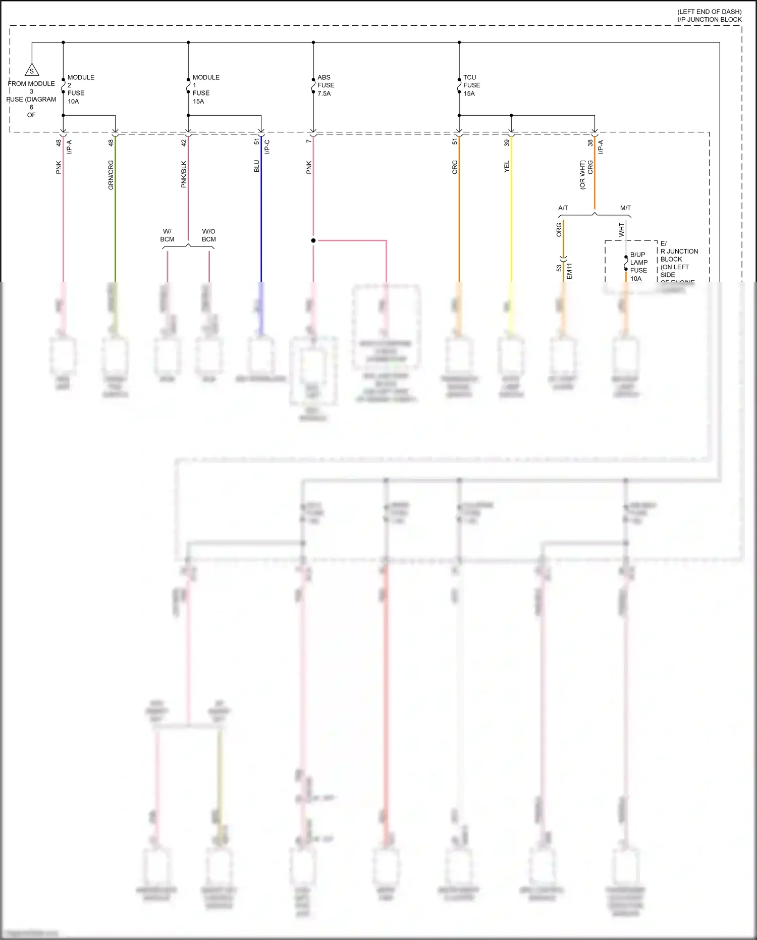 Kia Rio IV (2017-2020) passenger occupant detection sensor wiring diagram  (3 of 4)