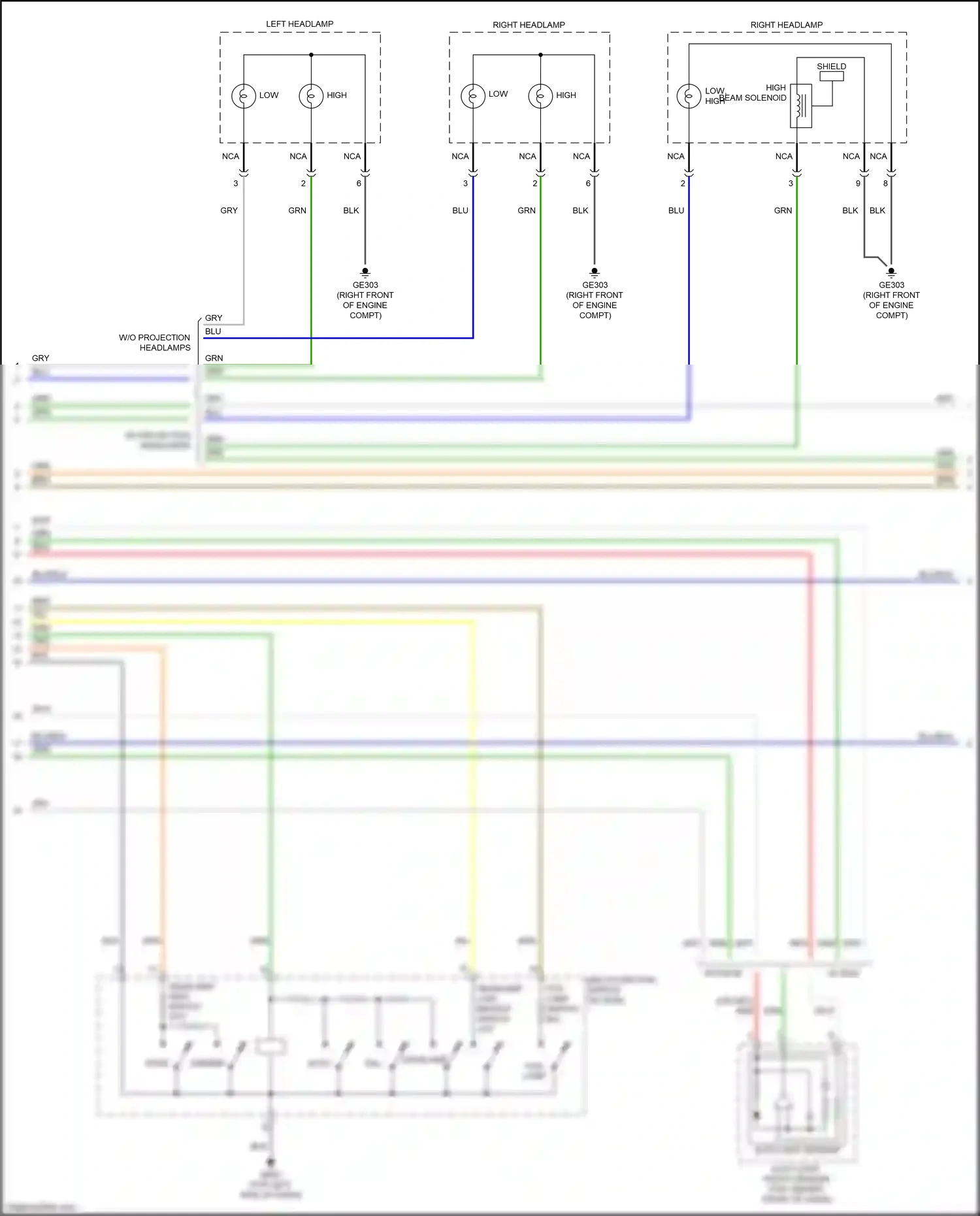 Kia Rio IV (2017-2020) red wiring diagram  (45 of 96)