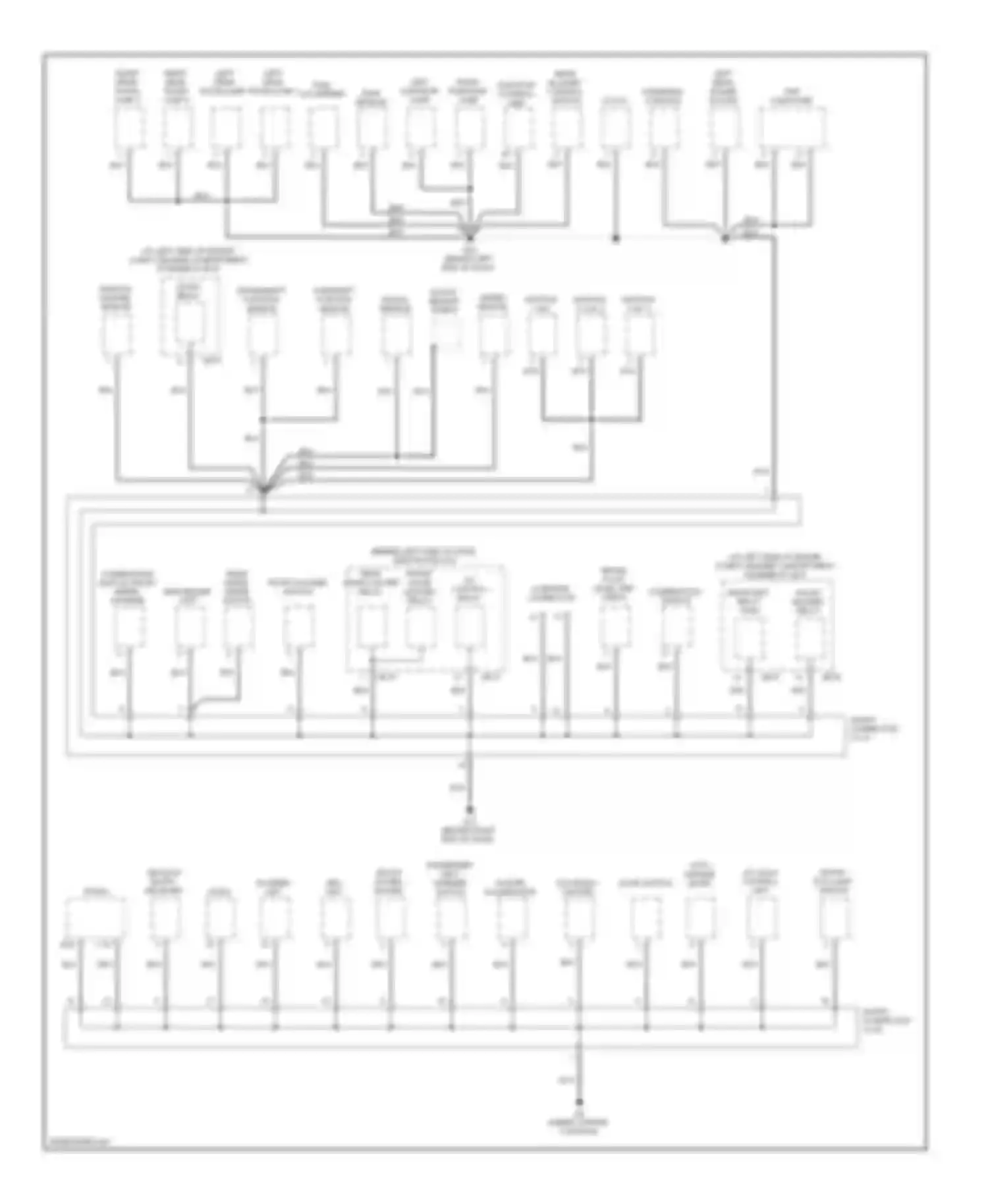 Wiring diagram brake fluid level obd ii sensor check connector for Kia Sedona I (1998-2006)