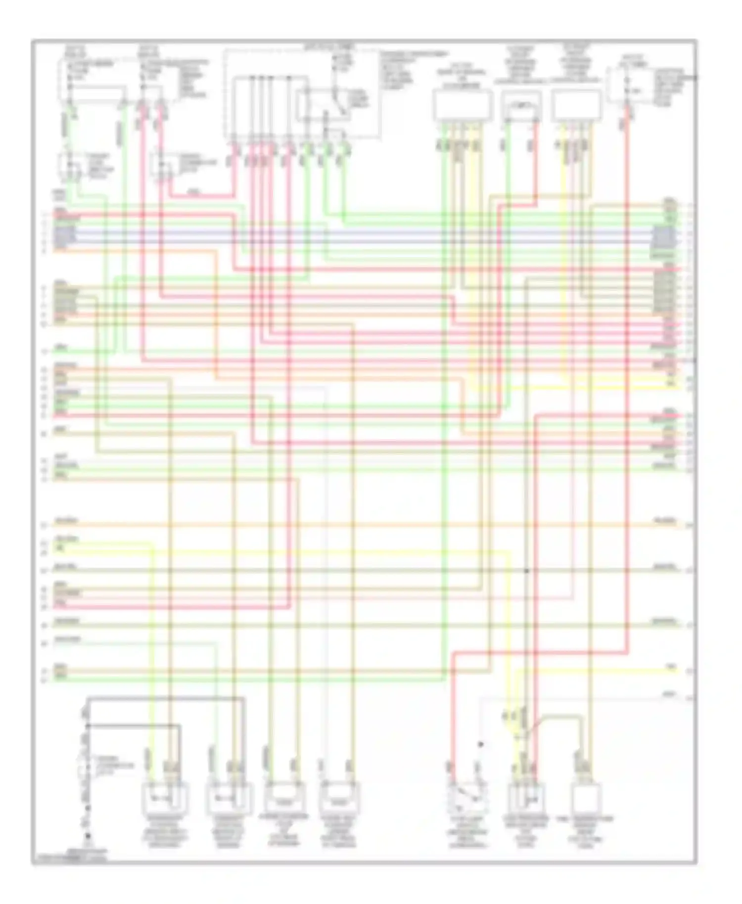 Wiring diagram yel/grn for Kia Sedona I (1998-2006) (5 of 7)