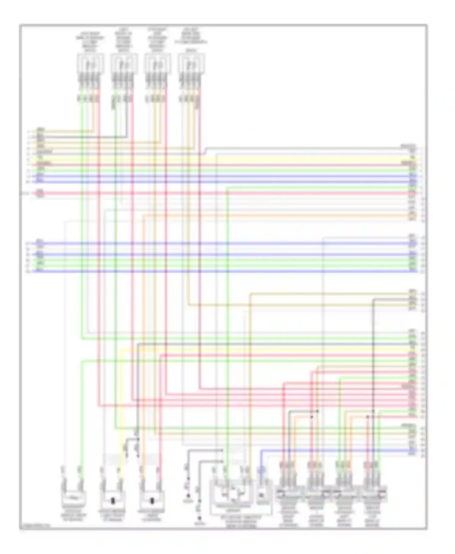 Sedona Kia II facelift (2010-2014): Wiring diagram engine performance 3.5l (4 of 6)