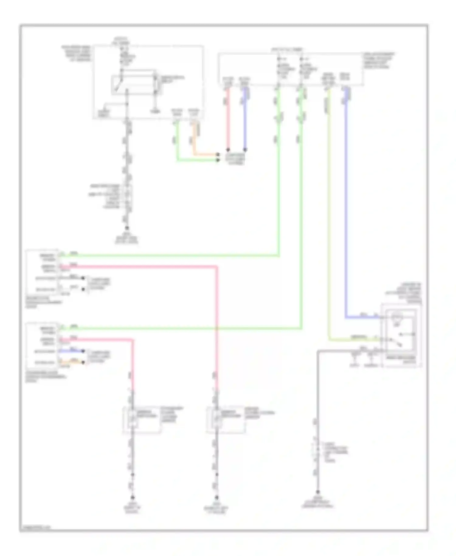 Wiring diagram bcm-im for Kia Sedona II facelift (2010-2014) (8 of 18)