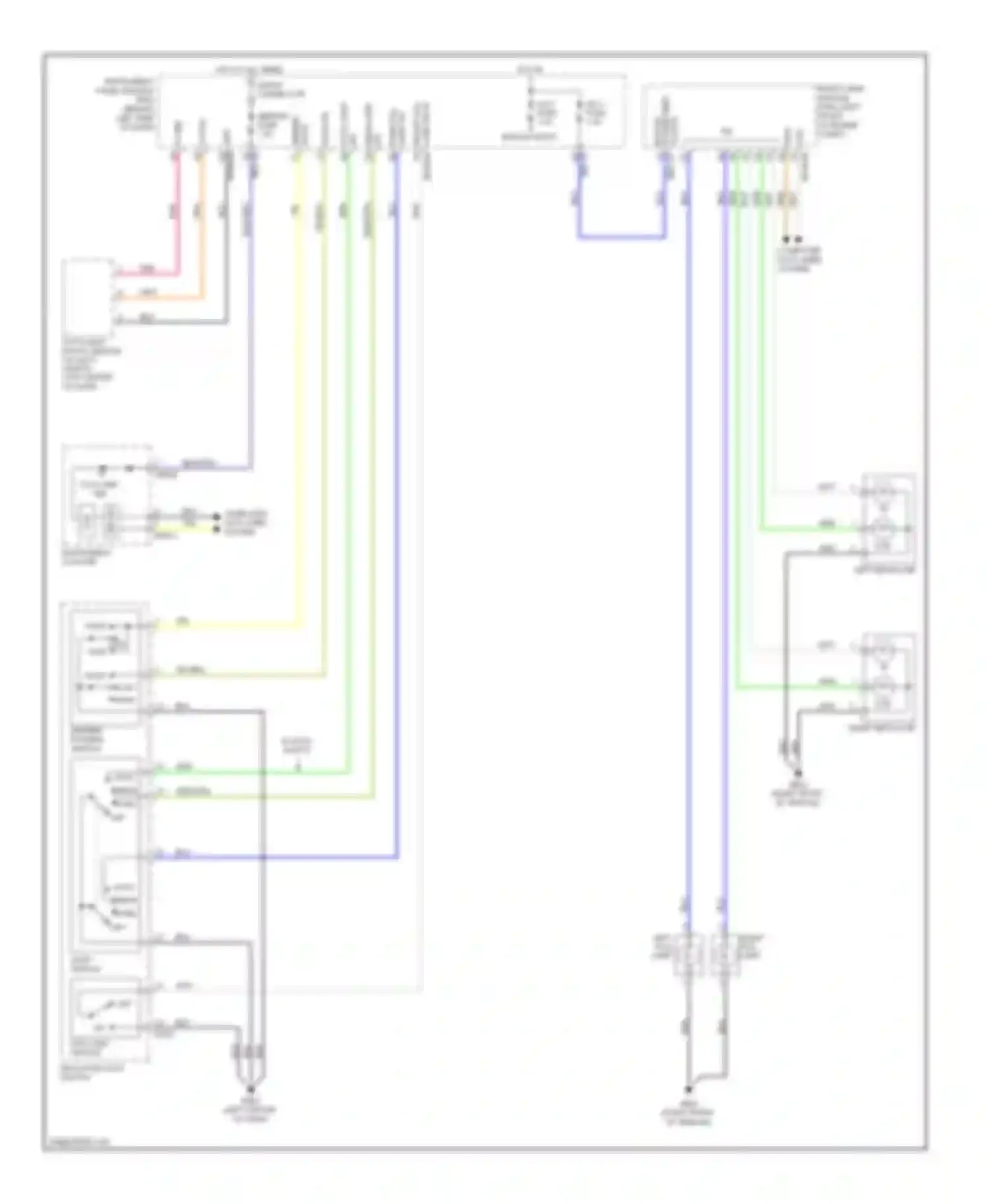 Wiring diagram blk for Kia Sedona II facelift (2010-2014) (49 of 94)