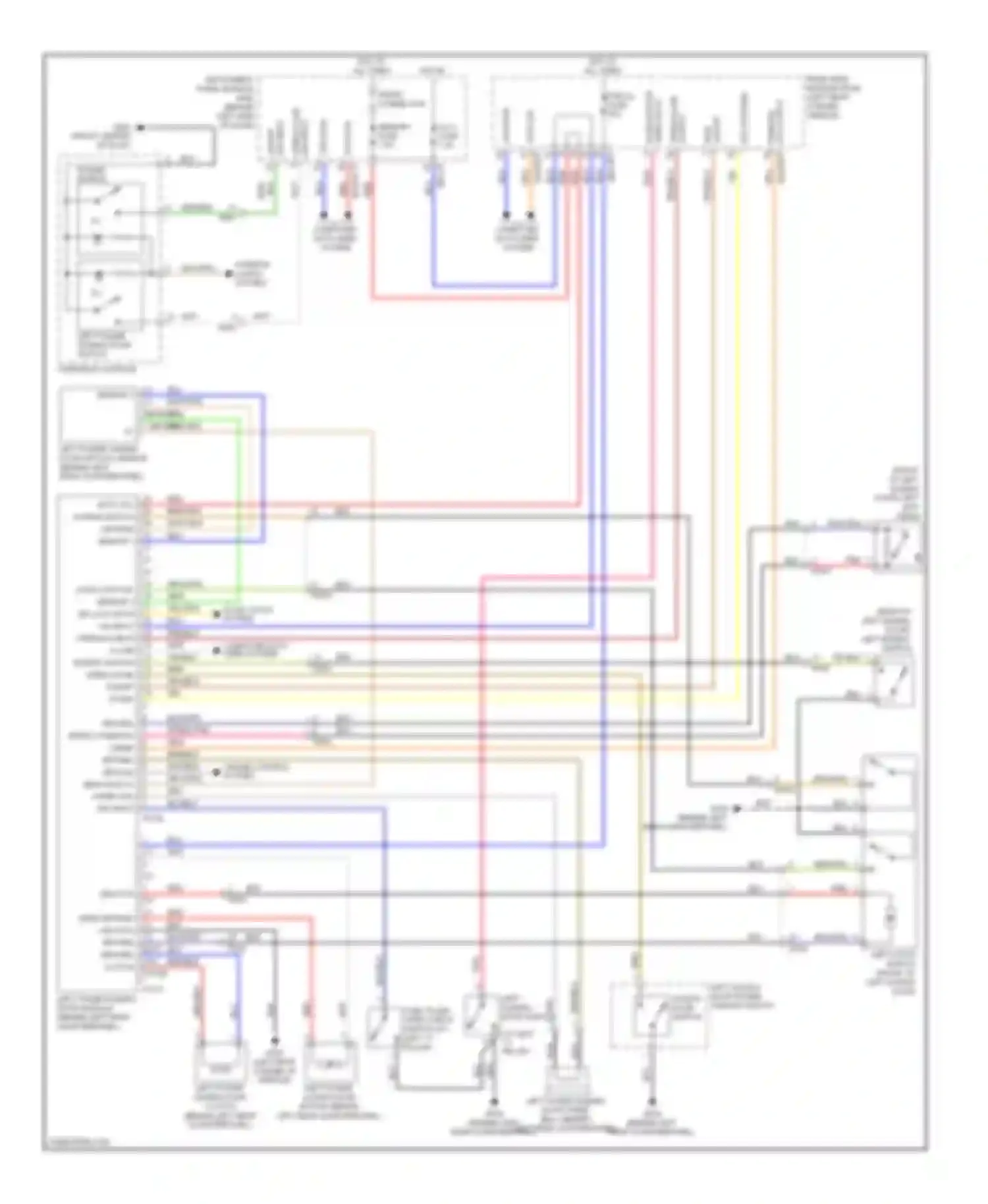 Wiring diagram computer data lines system for Kia Sedona II facelift (2010-2014) (25 of 37)