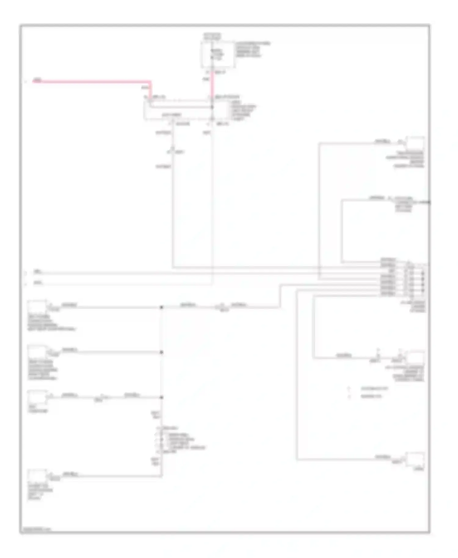 Wiring diagram gry/blk for Kia Sedona II facelift (2010-2014) (2 of 8)