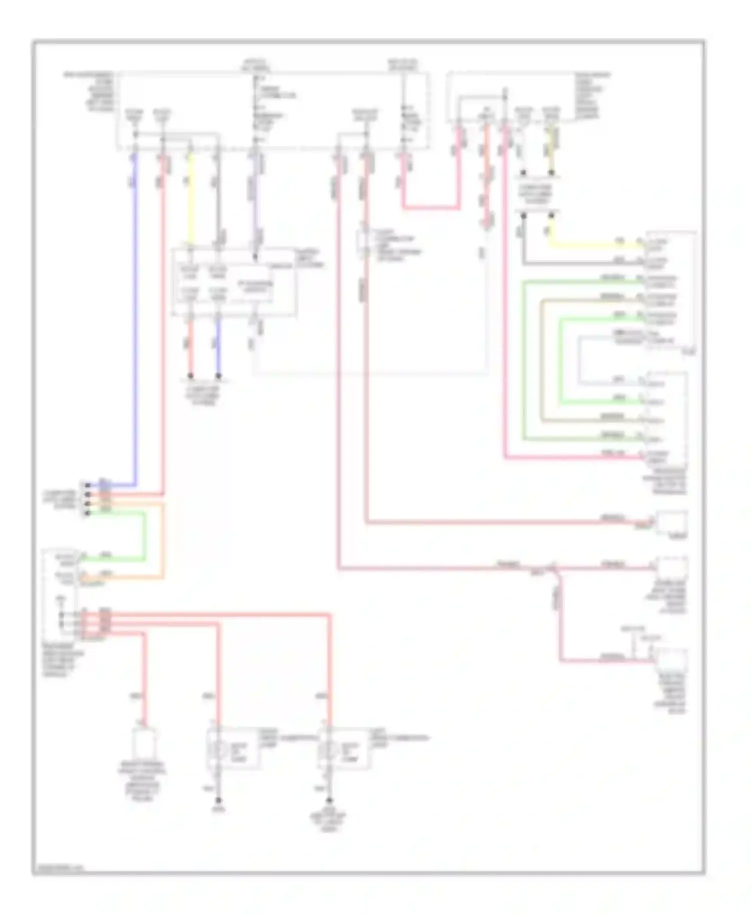 Wiring diagram joint connector jmd for Kia Sedona II facelift (2010-2014) (1 of 1)
