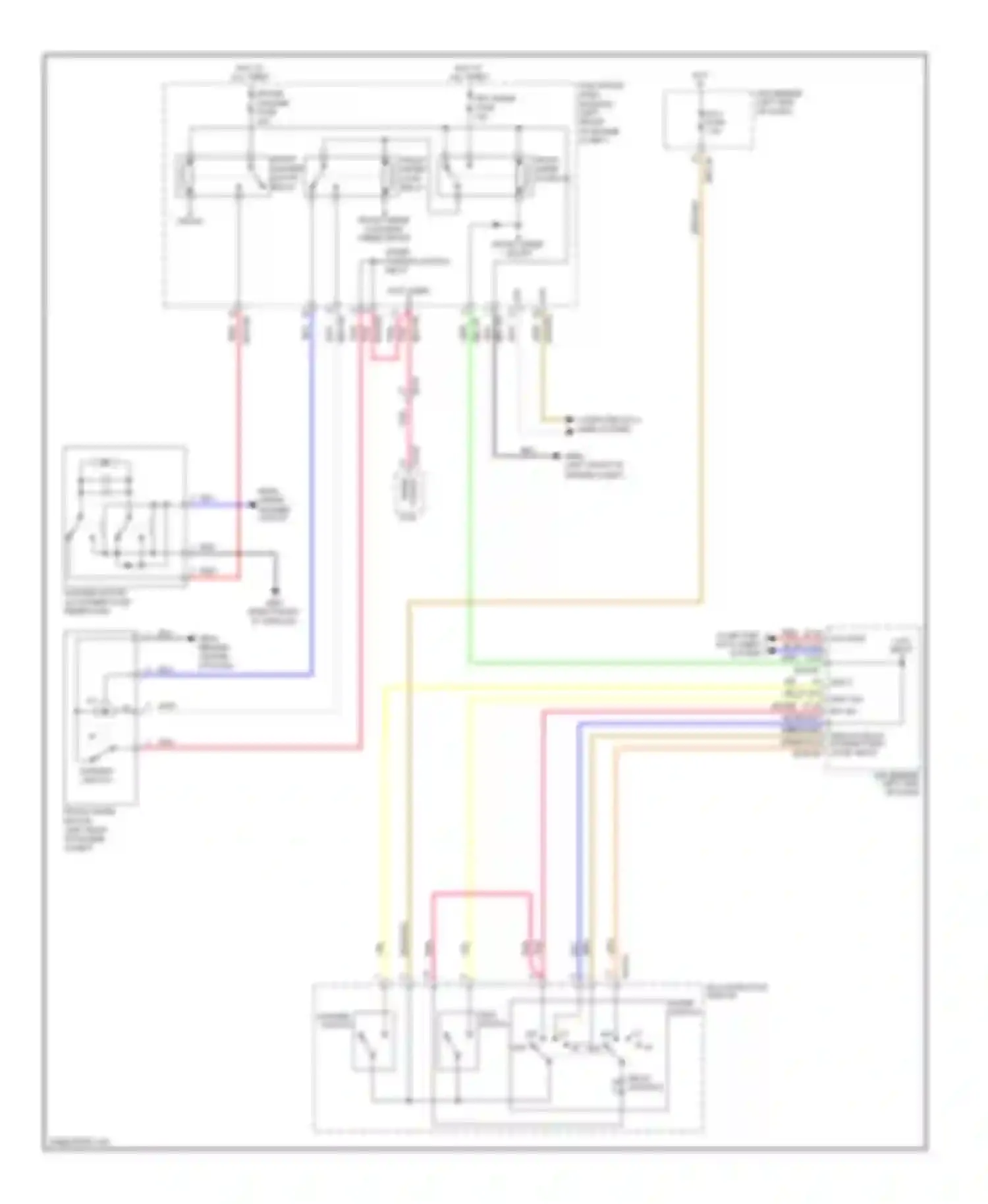Wiring diagram mist sw int sw in pnk for Kia Sedona II facelift (2010-2014) (1 of 1)