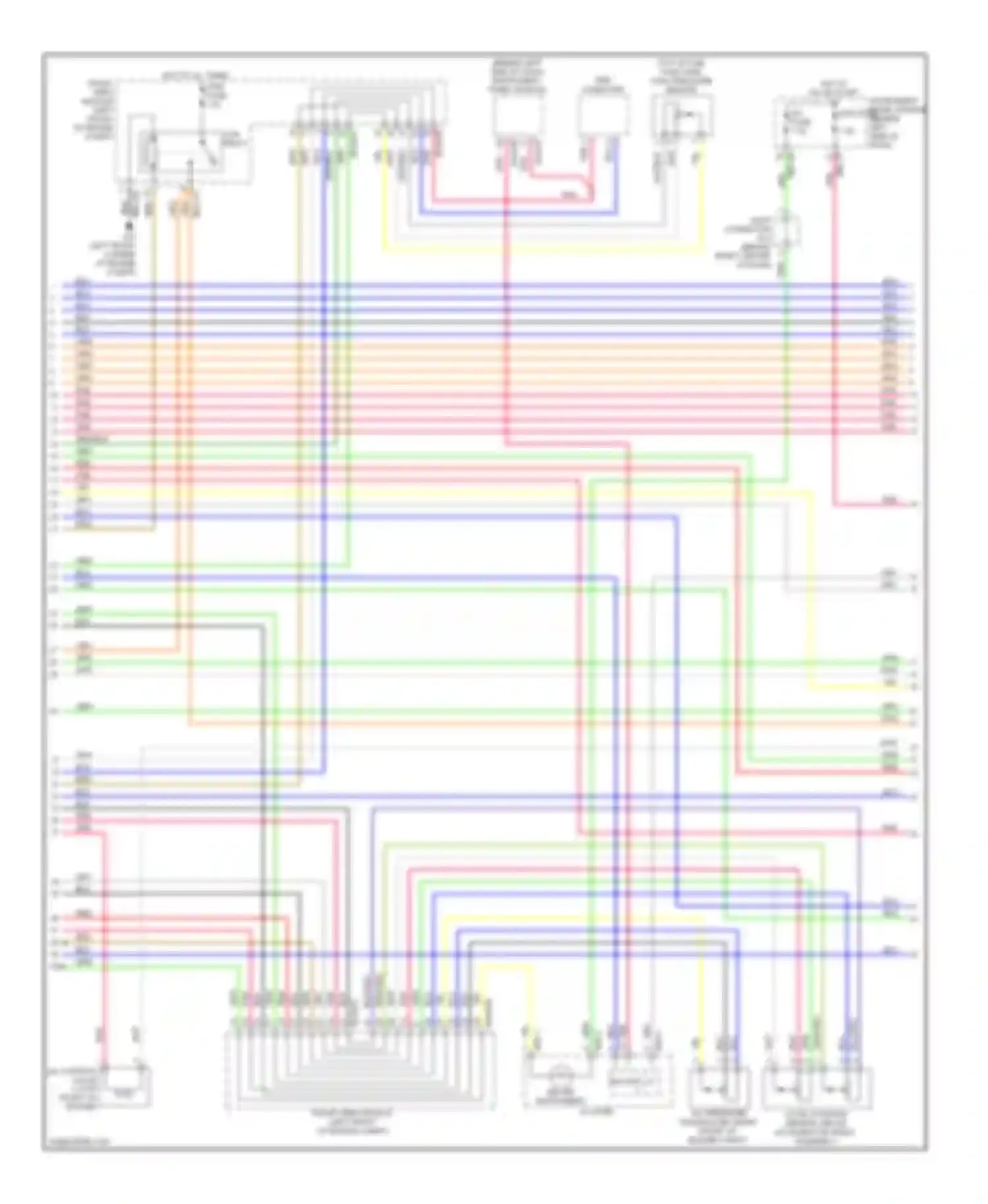 Wiring diagram joint connector for Kia Sedona II (2005-2010)