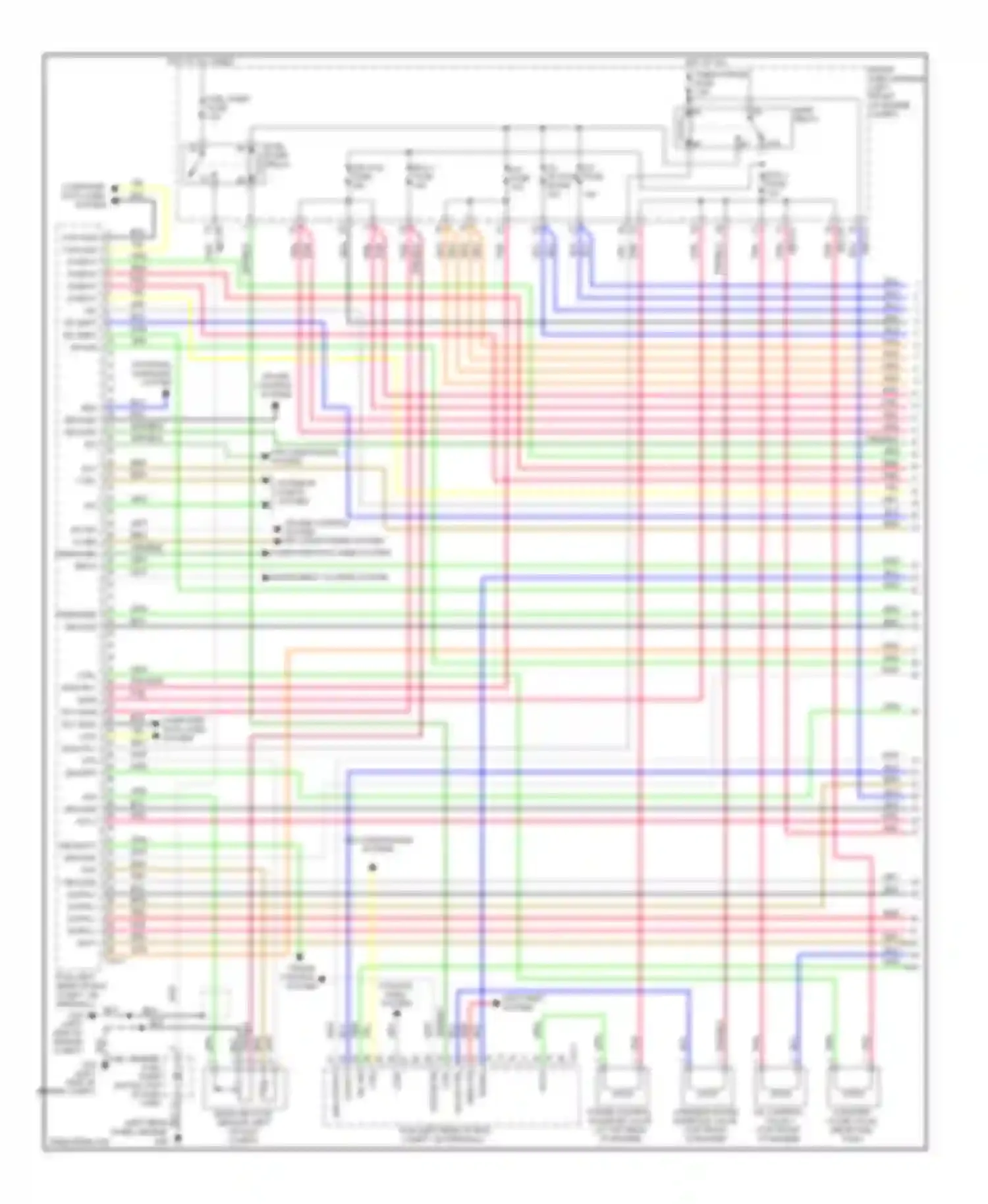 Wiring diagram sw sw k line pressure input for Kia Sedona II (2005-2010)