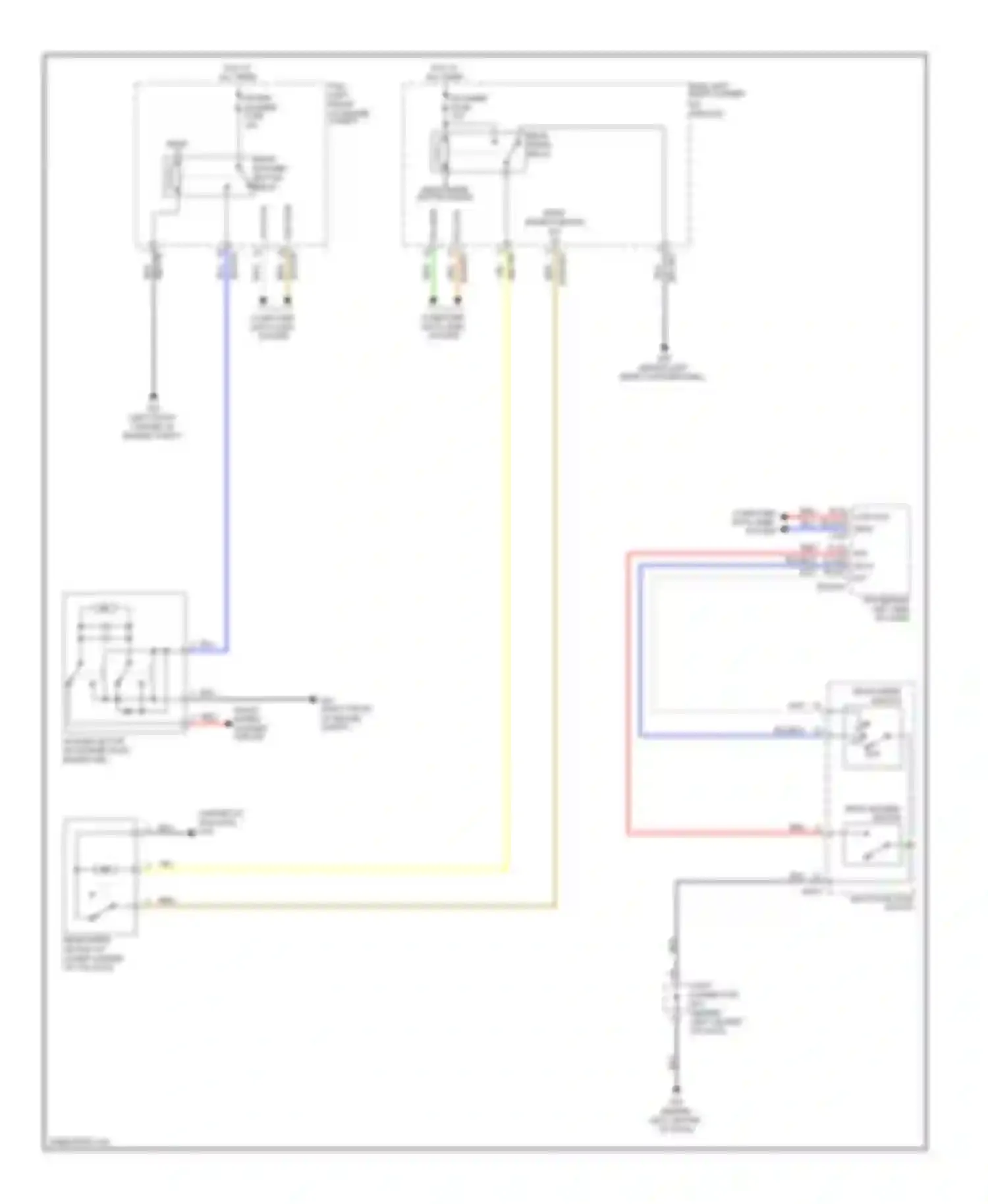 Wiring diagram 12 28 53 sw in int sw in lo sw in for Kia Sedona II (2005-2010)