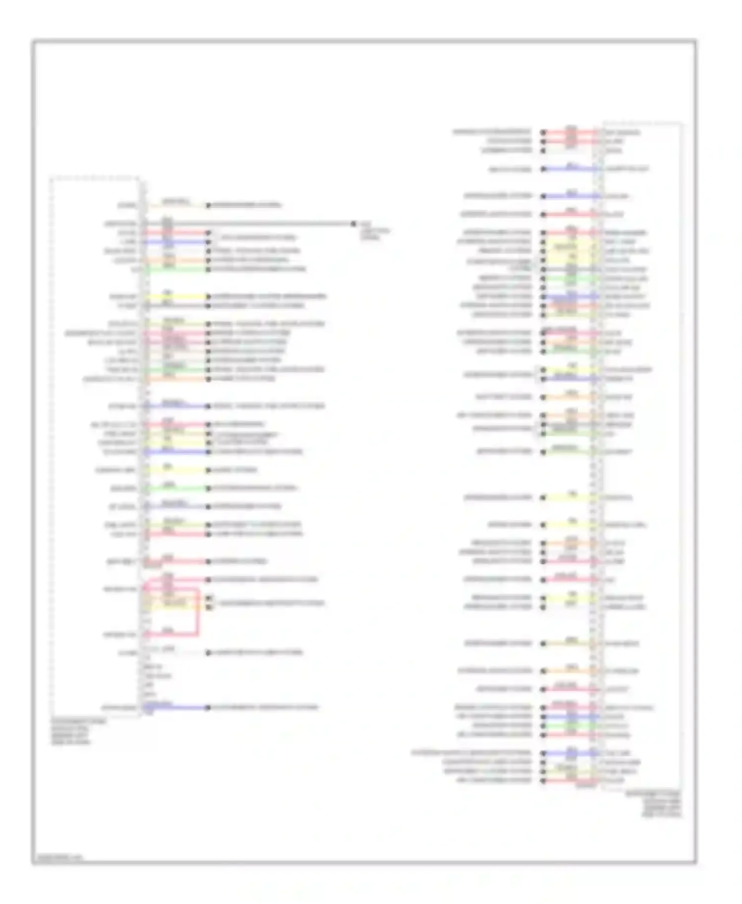 Wiring diagram on/off sig out for Kia Sedona II (2005-2010)