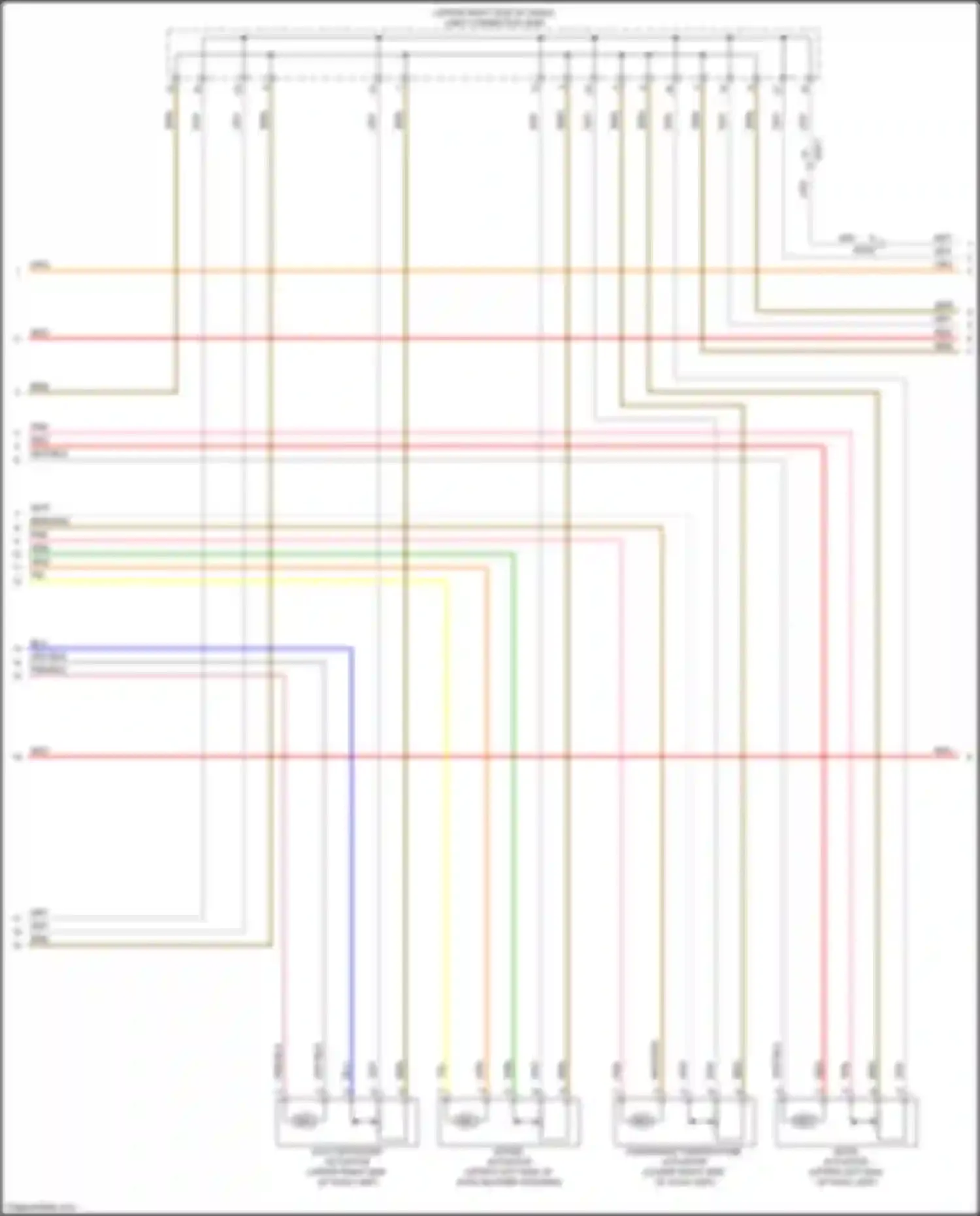 Sedona Kia III (2014-2020): Automatic a/c circuit (2 of 5)