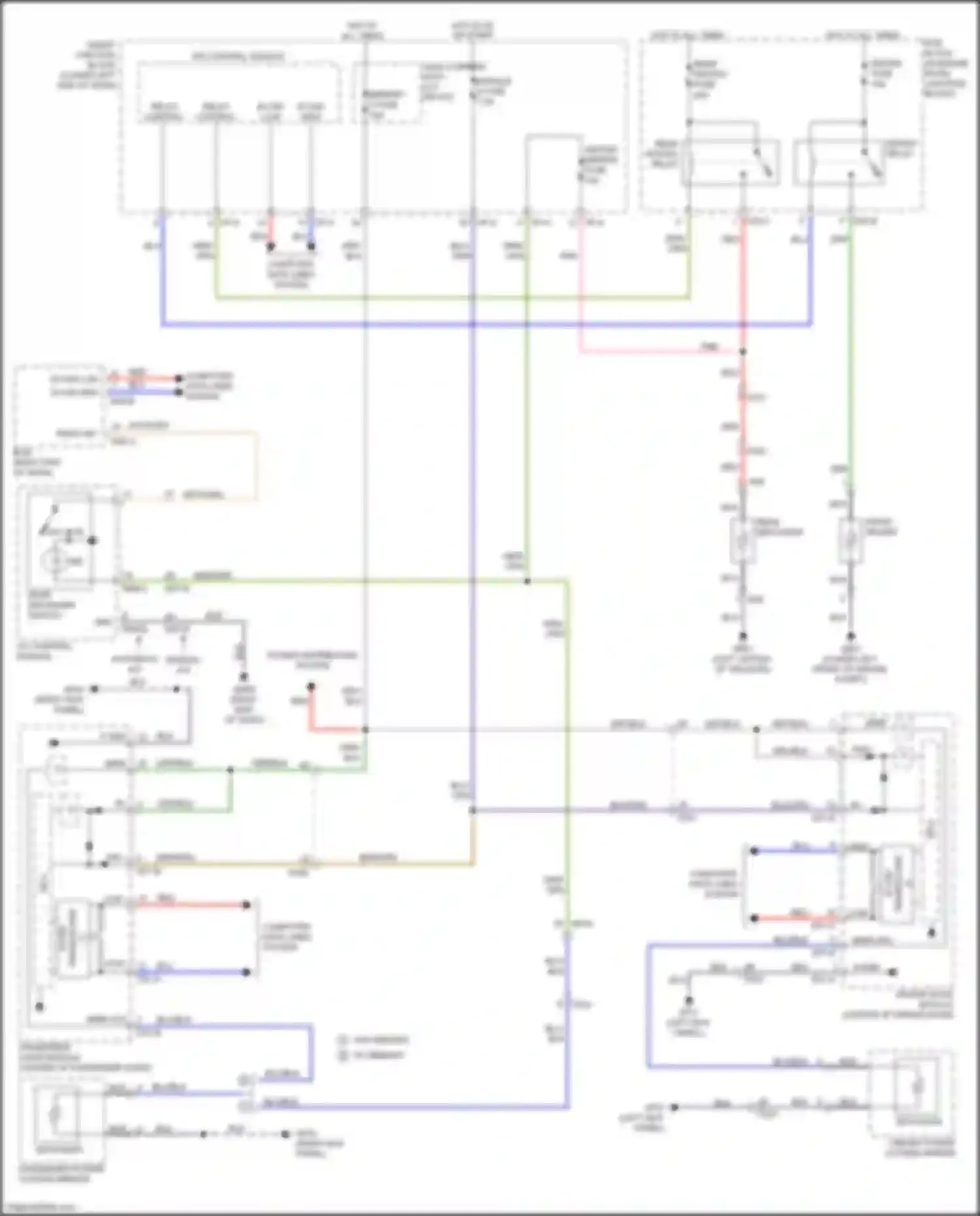 Sedona Kia III (2014-2020): Defoggers circuit, w/o auto defogger