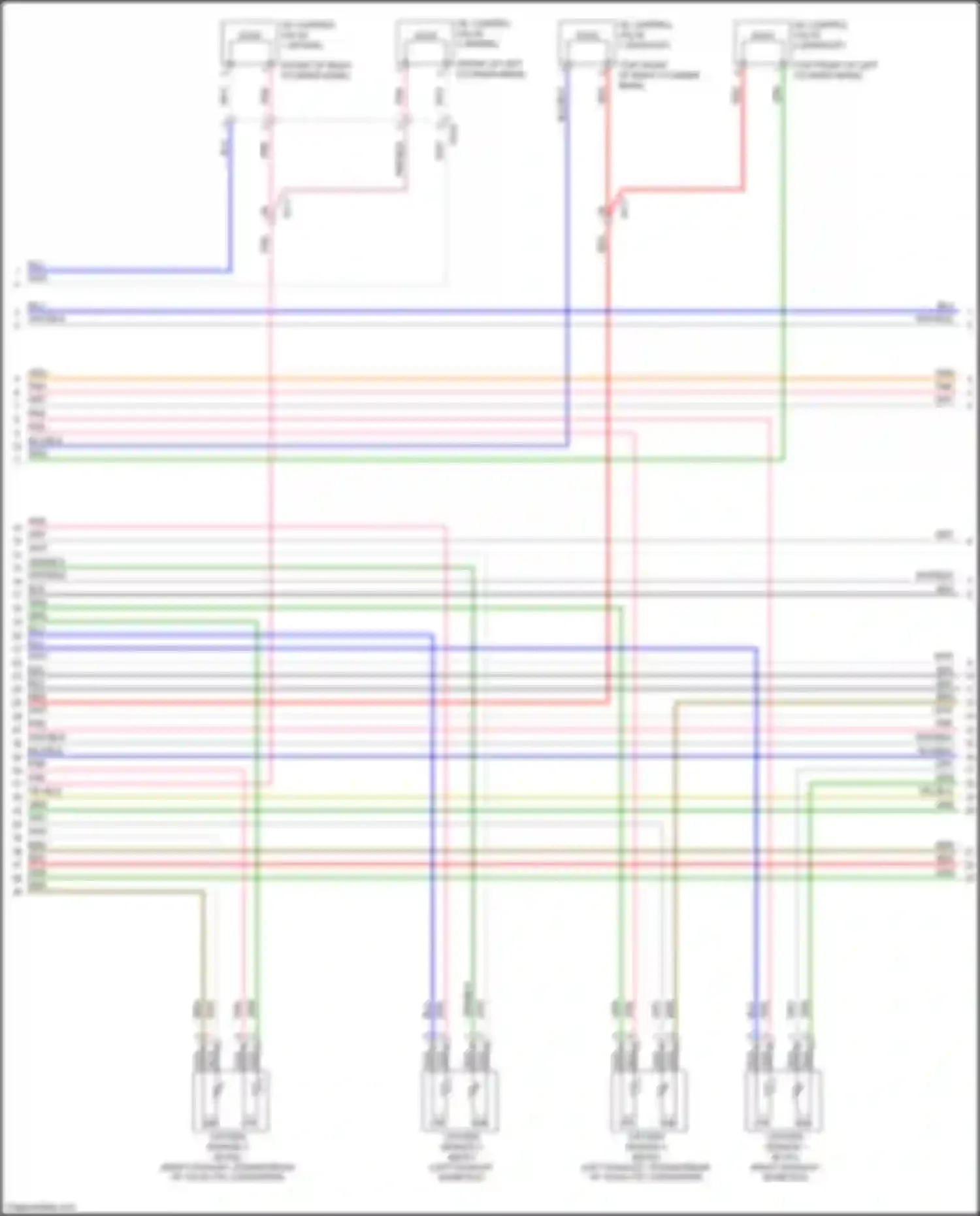 Sedona Kia III (2014-2020): Wiring diagram engine performance 3.3l (7 of 9)