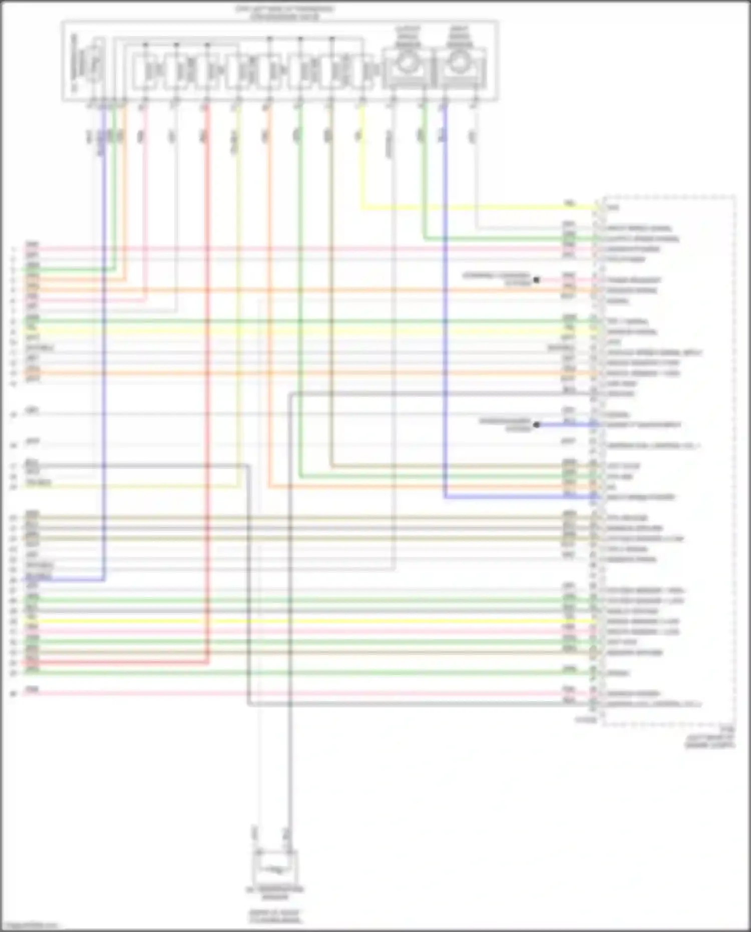 Sedona Kia III (2014-2020): Wiring diagram engine performance 3.3l (9 of 9)