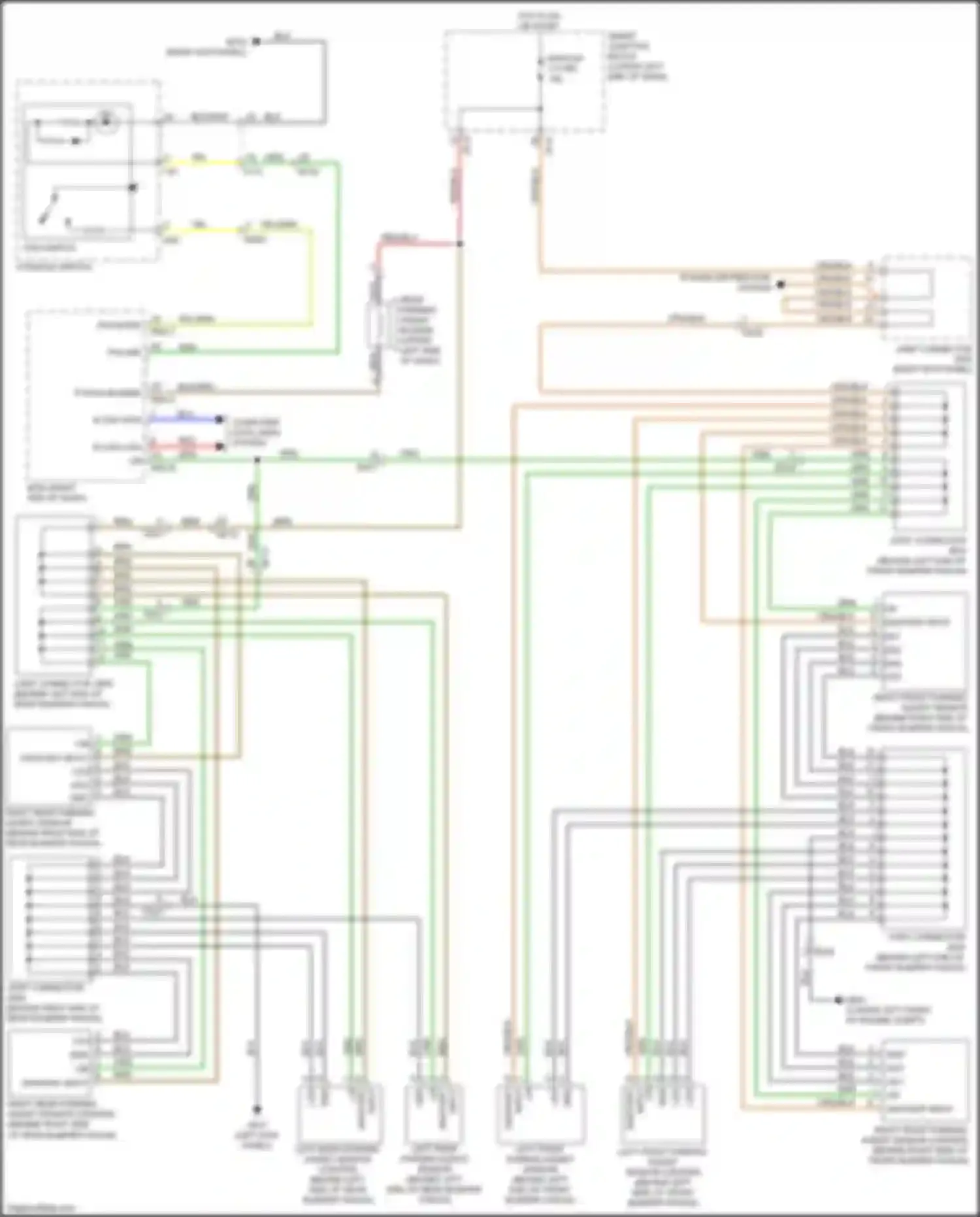 Wiring diagram b-can high for Kia Sedona III (2014-2020) (29 of 34)