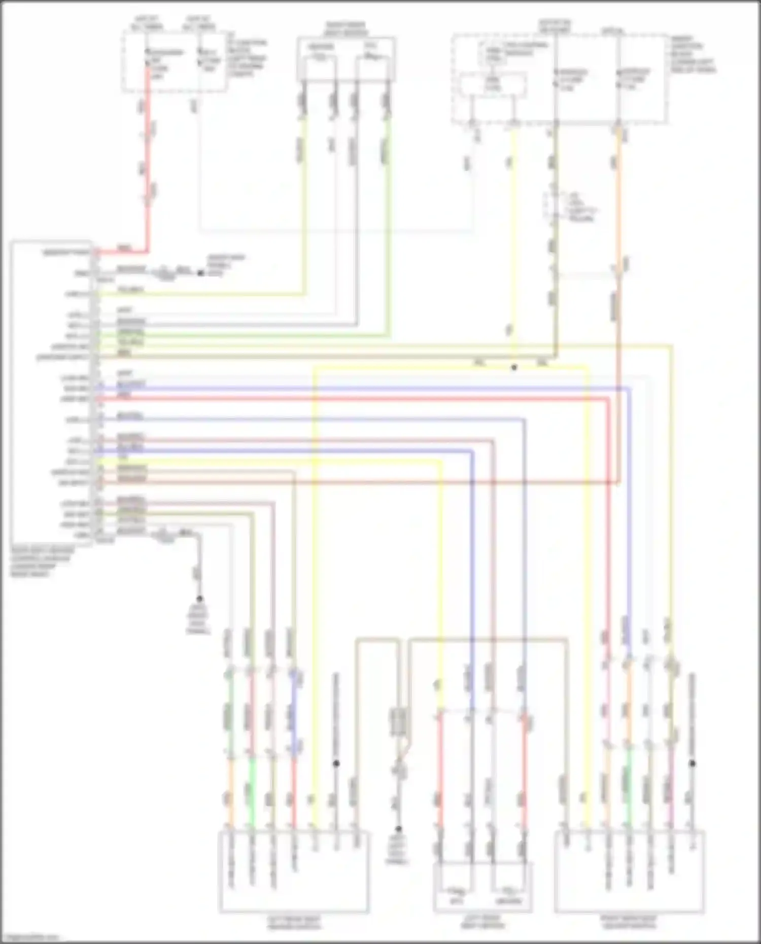 Wiring diagram blk/wht for Kia Sedona III (2014-2020) (8 of 17)