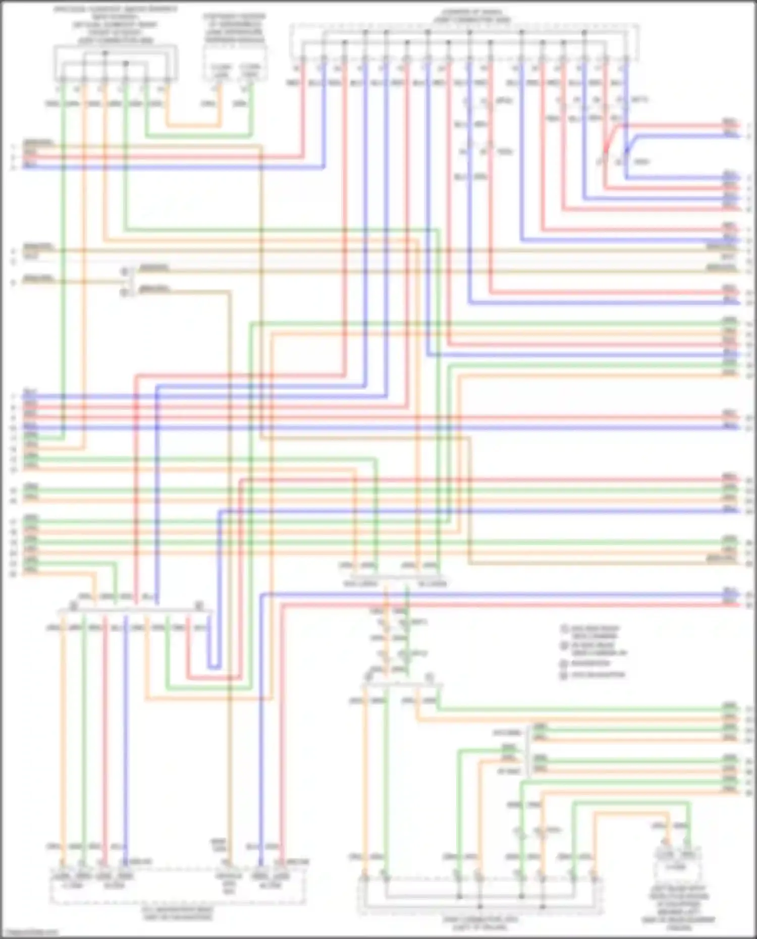 Wiring diagram c-can high for Kia Sedona III (2014-2020) (3 of 37)