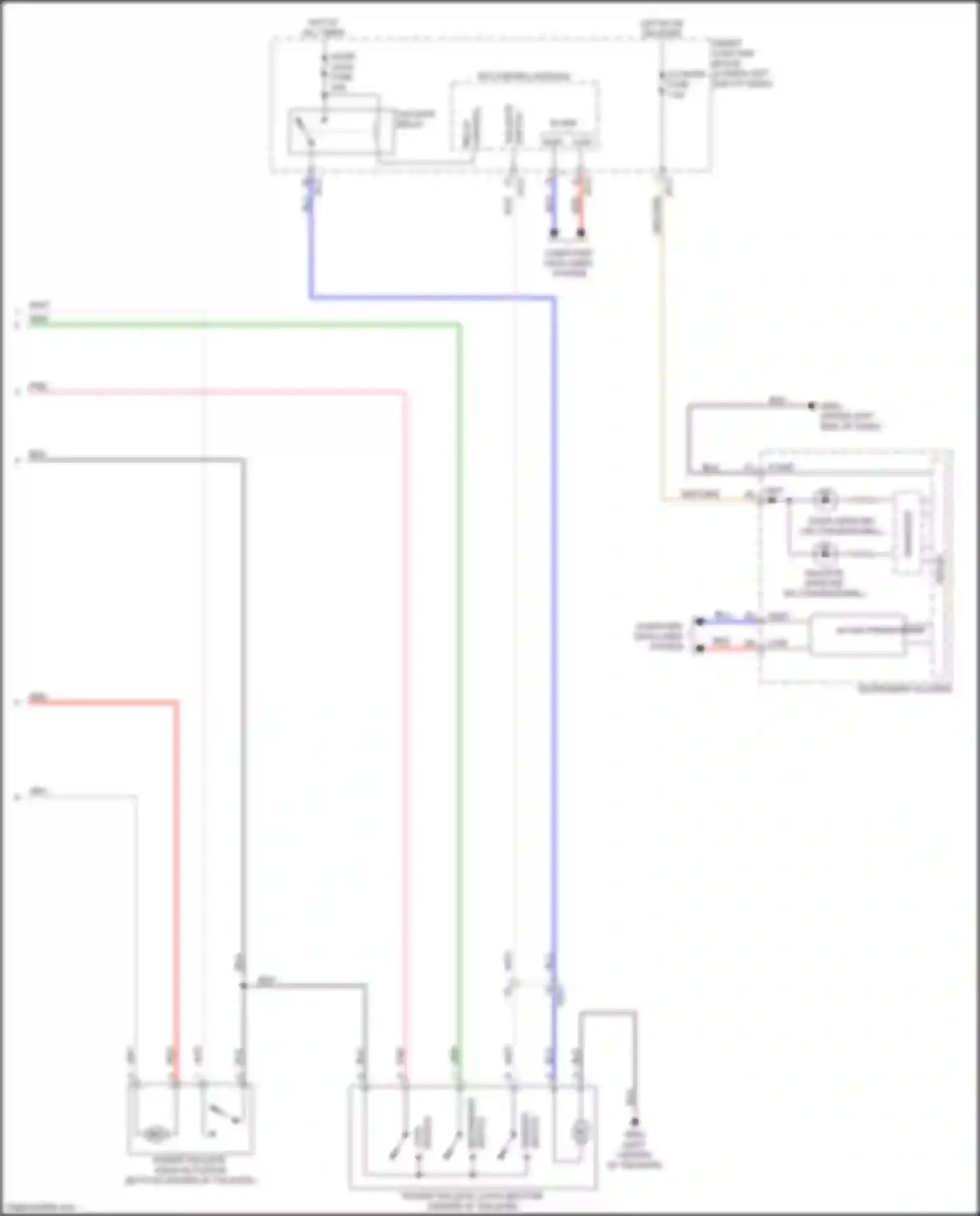 Wiring diagram computer data lines system for Kia Sedona III (2014-2020) (17 of 94)