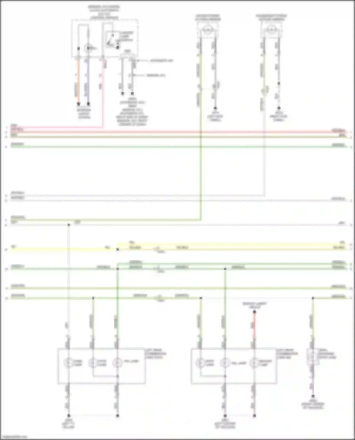 Wiring diagram grn/blk for Kia Sedona III (2014-2020) (26 of 62)