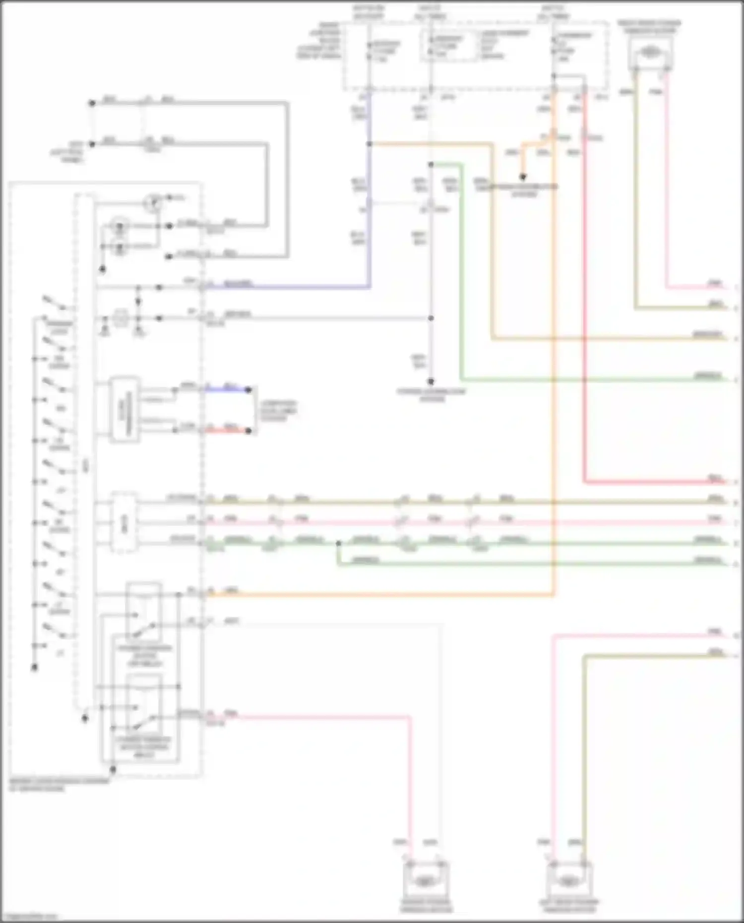 Wiring diagram hot in on or start for Kia Sedona III (2014-2020) (53 of 56)