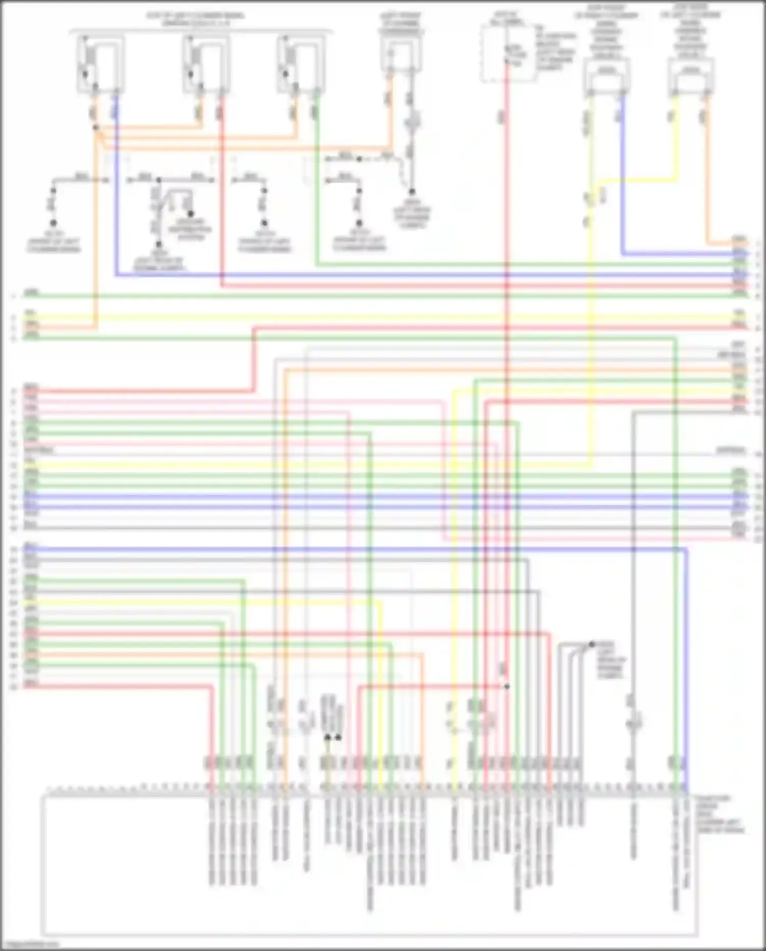 Wiring diagram injector control 5 low for Kia Sedona III (2014-2020) (1 of 1)