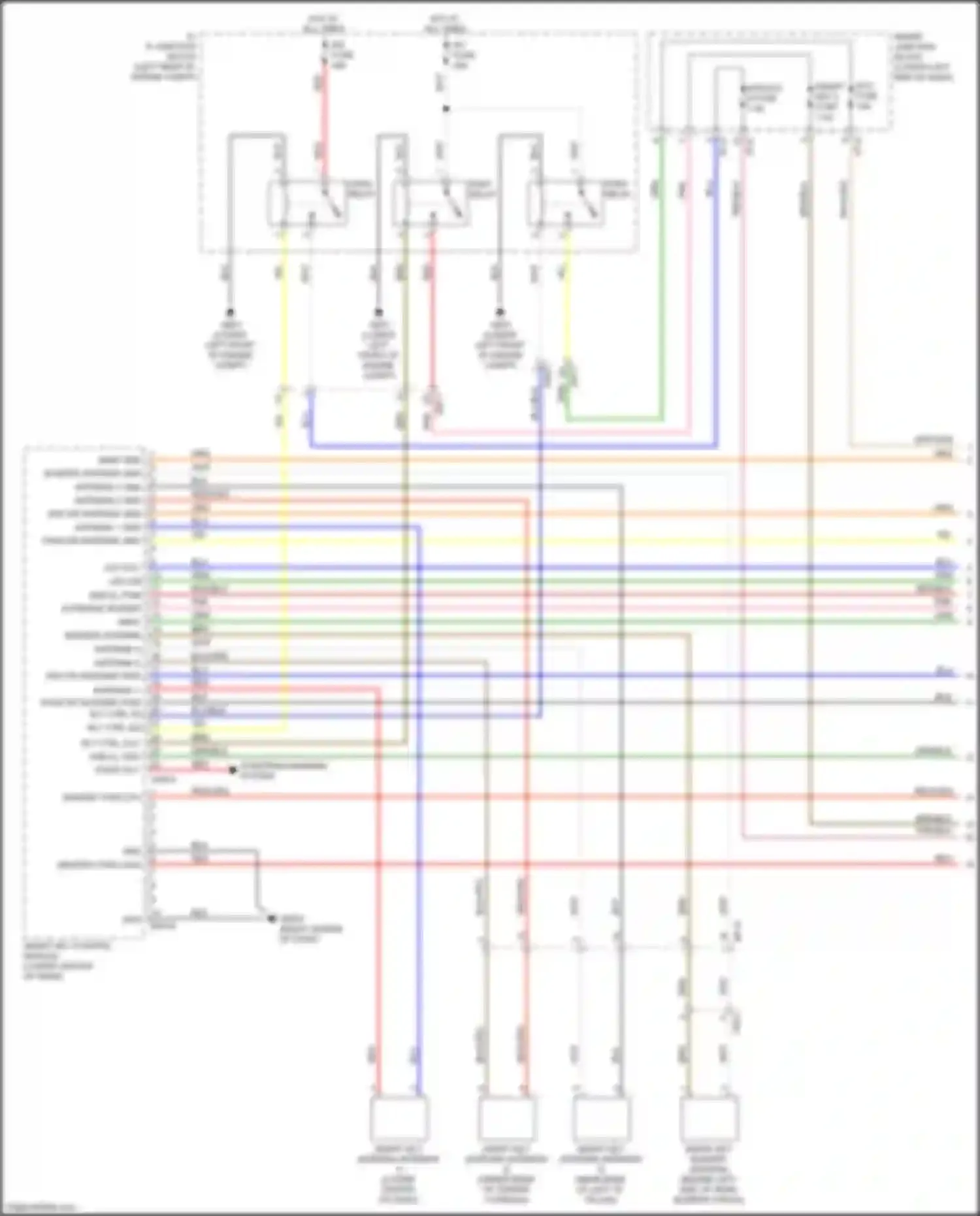 Wiring diagram i/p-e for Kia Sedona III (2014-2020) (37 of 43)