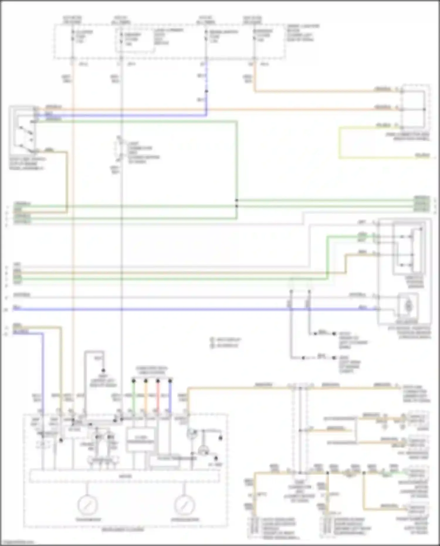 Wiring diagram memory 2 fuse for Kia Sedona III (2014-2020) (13 of 29)