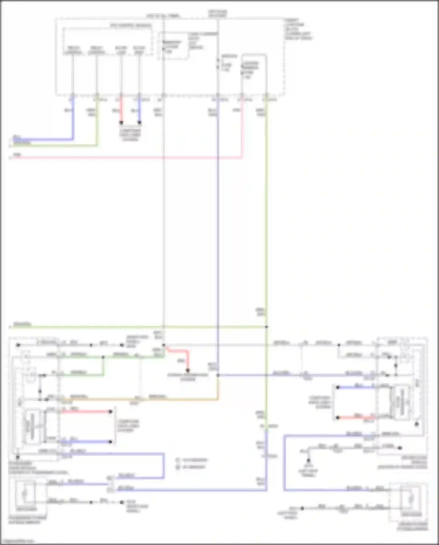Wiring diagram module 2 fuse for Kia Sedona III (2014-2020) (2 of 13)
