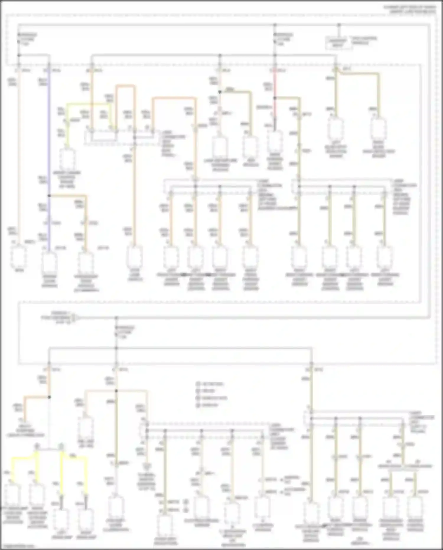 Wiring diagram right headlamp for Kia Sedona III (2014-2020) (8 of 8)